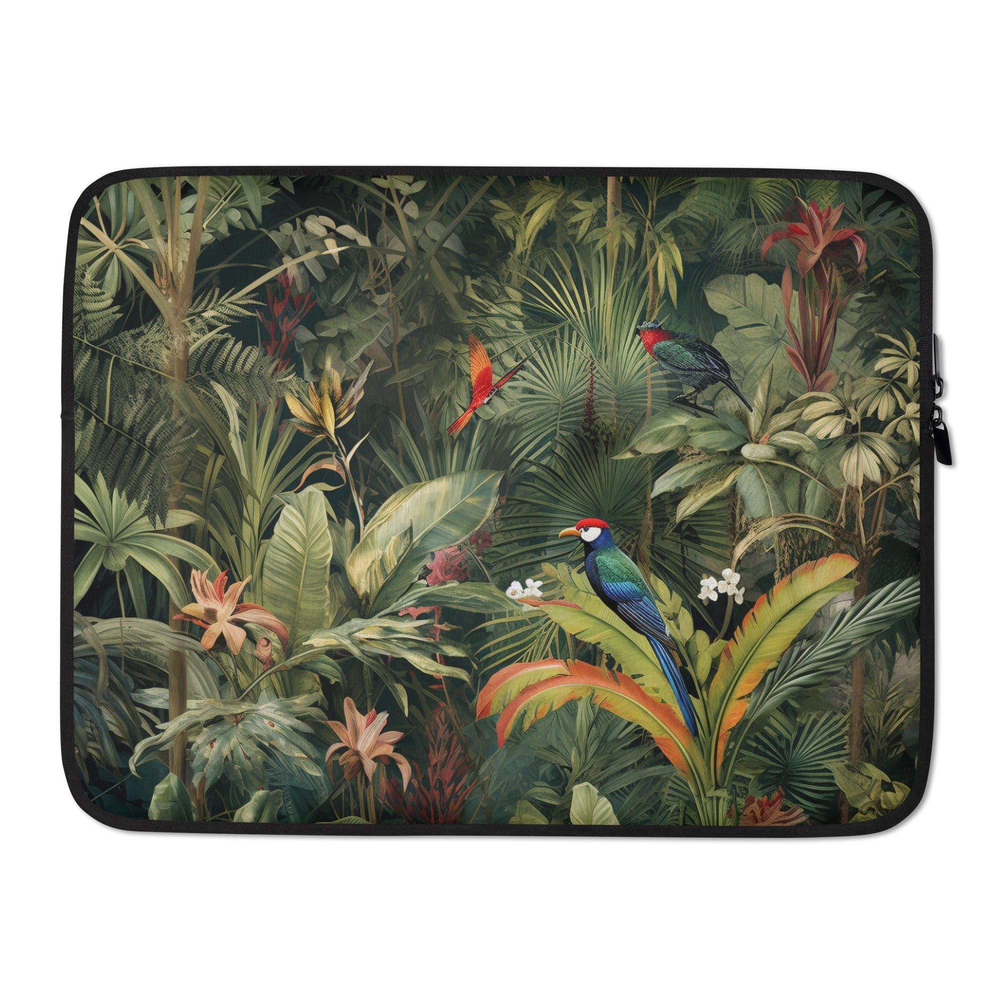 The Amazon Rainforest Brazil Laptop Sleeve by Visual Verse - Image 1