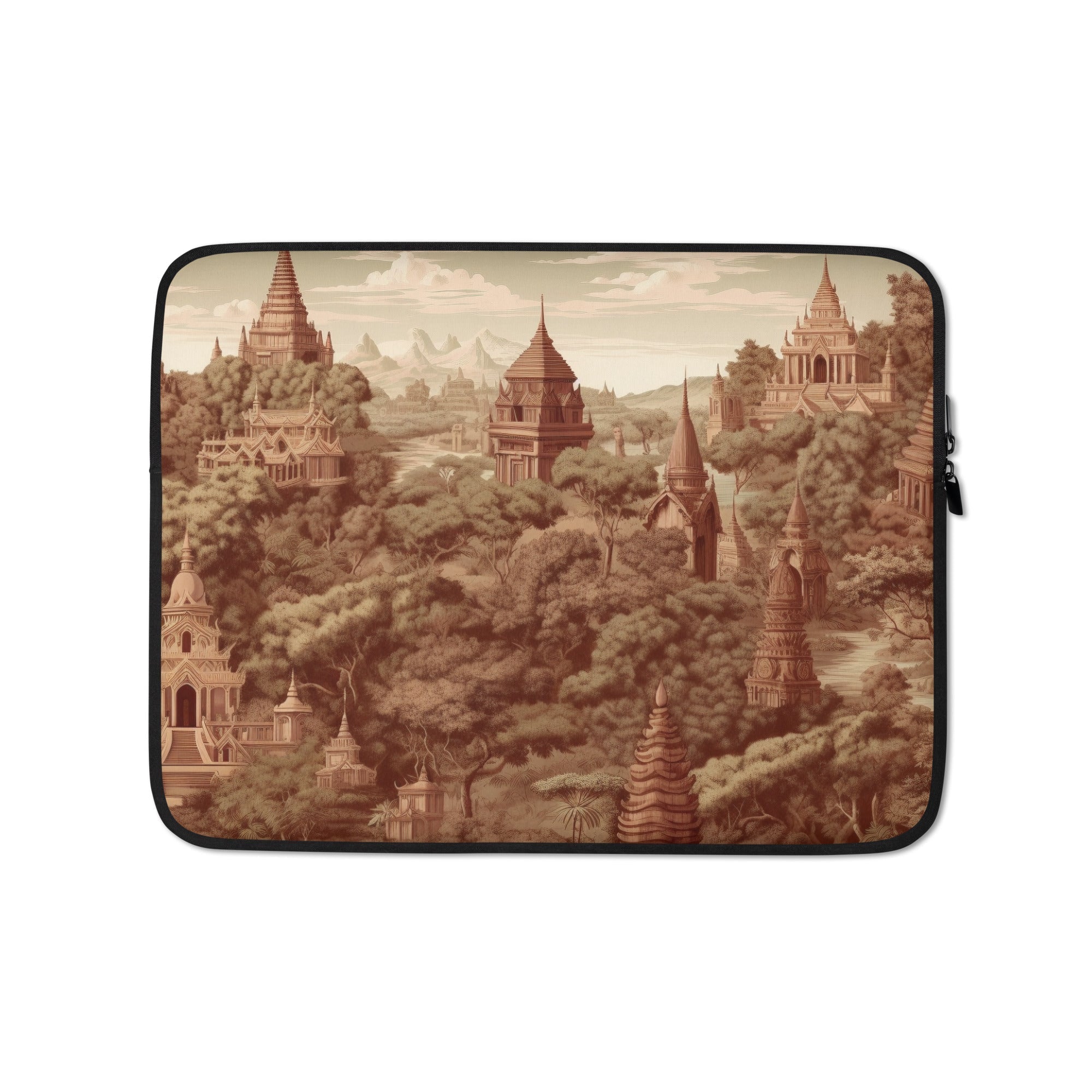 The Bagan Myanmar Laptop Sleeve by Visual Verse - Image 2