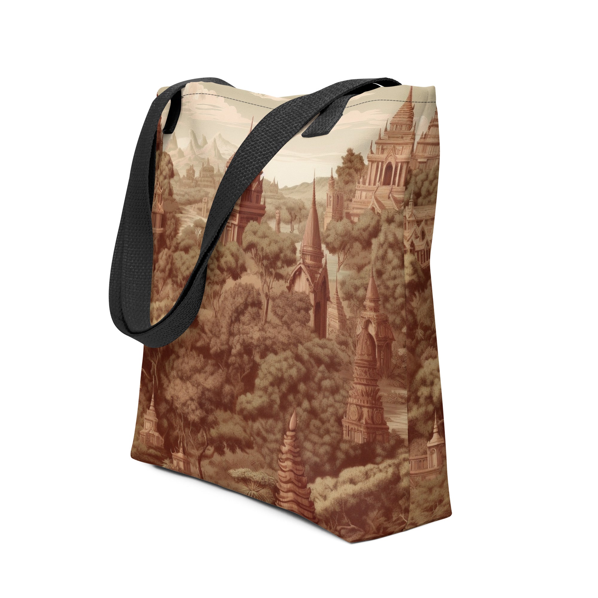 The Bagan Myanmar Tote Bag by Visual Verse - Image 1