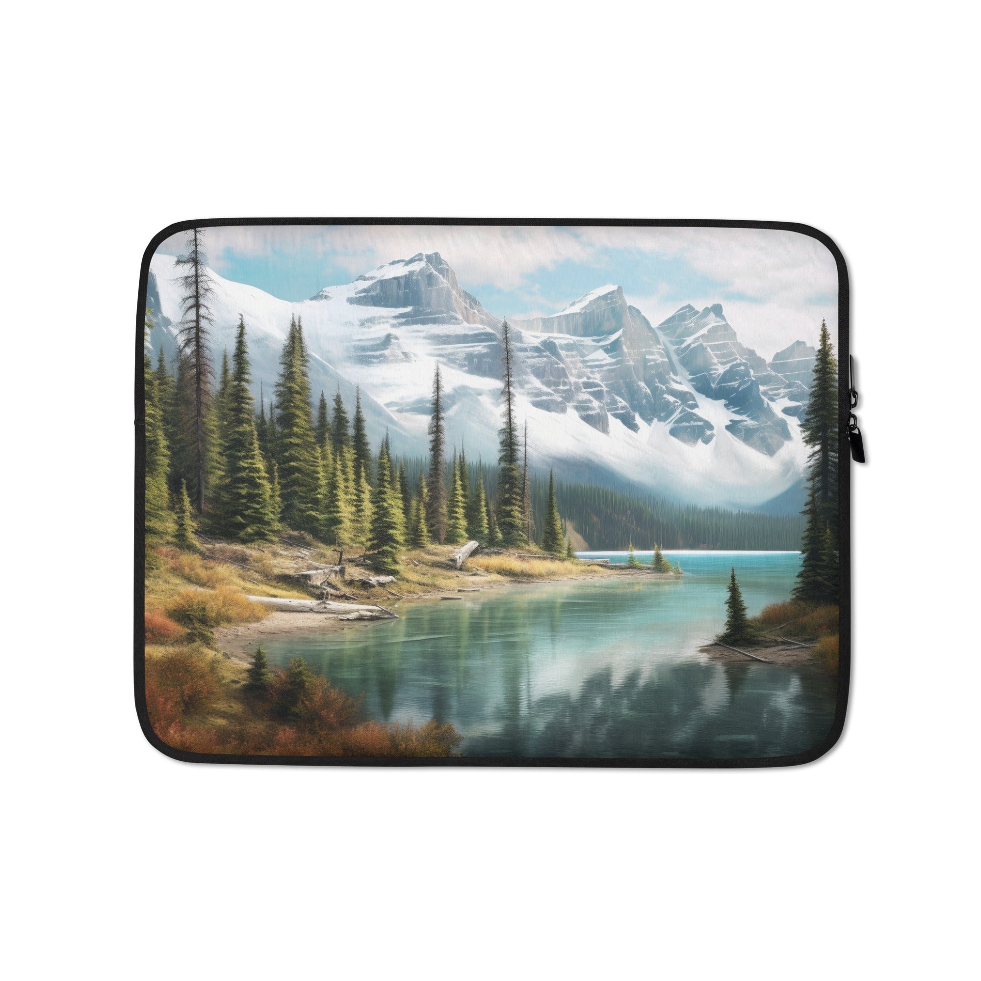 The Banff Park Canada Laptop Sleeve by Visual Verse - Image 2