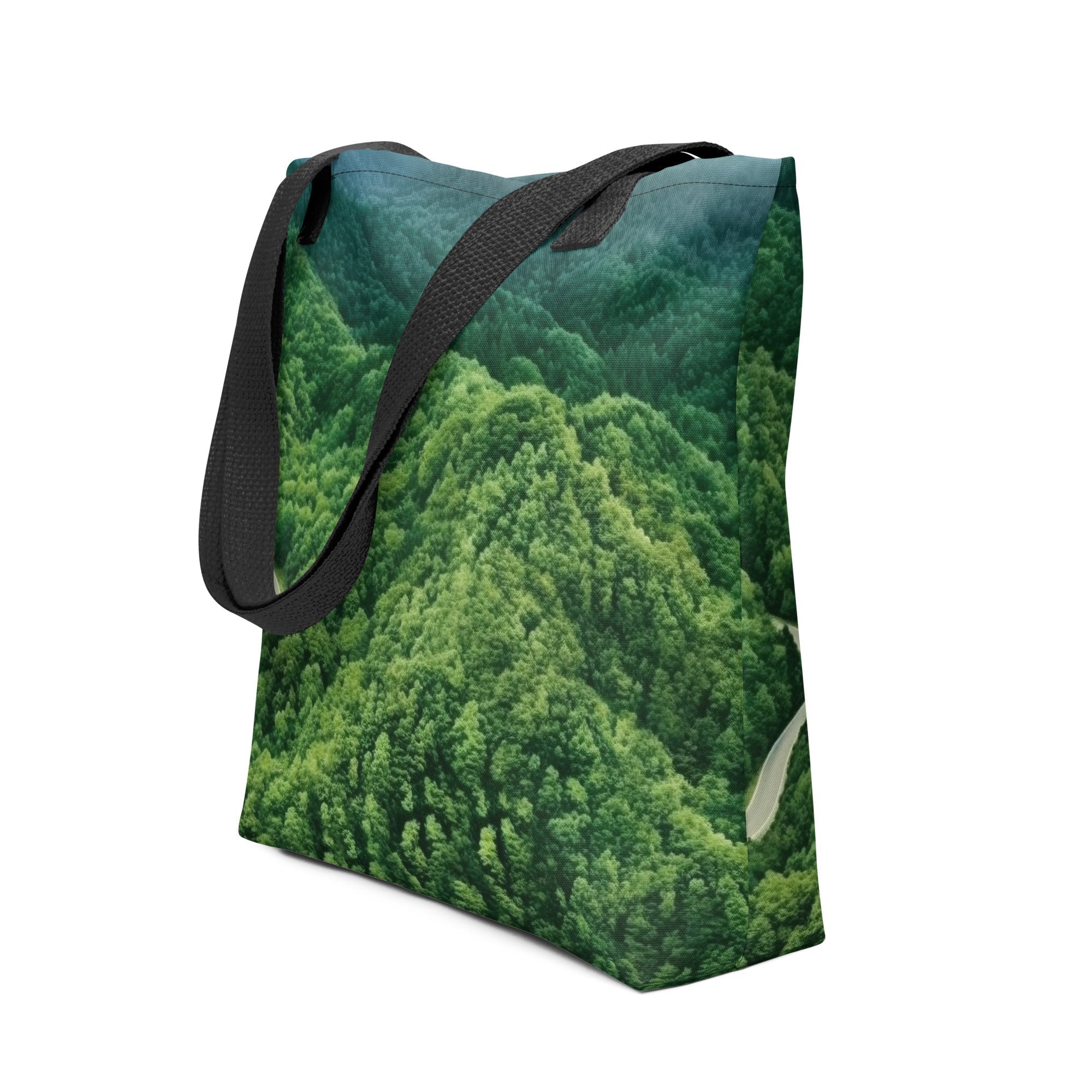 The Blue Ridge Parkway USA Tote Bag by Visual Verse - Image 1