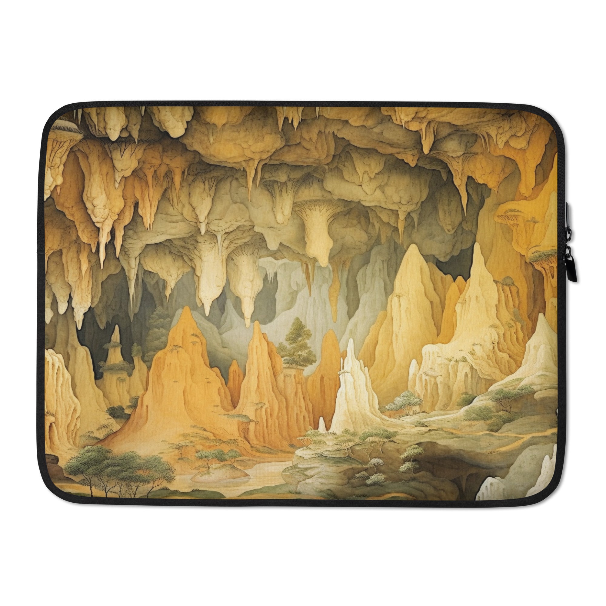 The Cango Caves South Africa Laptop Sleeve by Visual Verse - Image 1