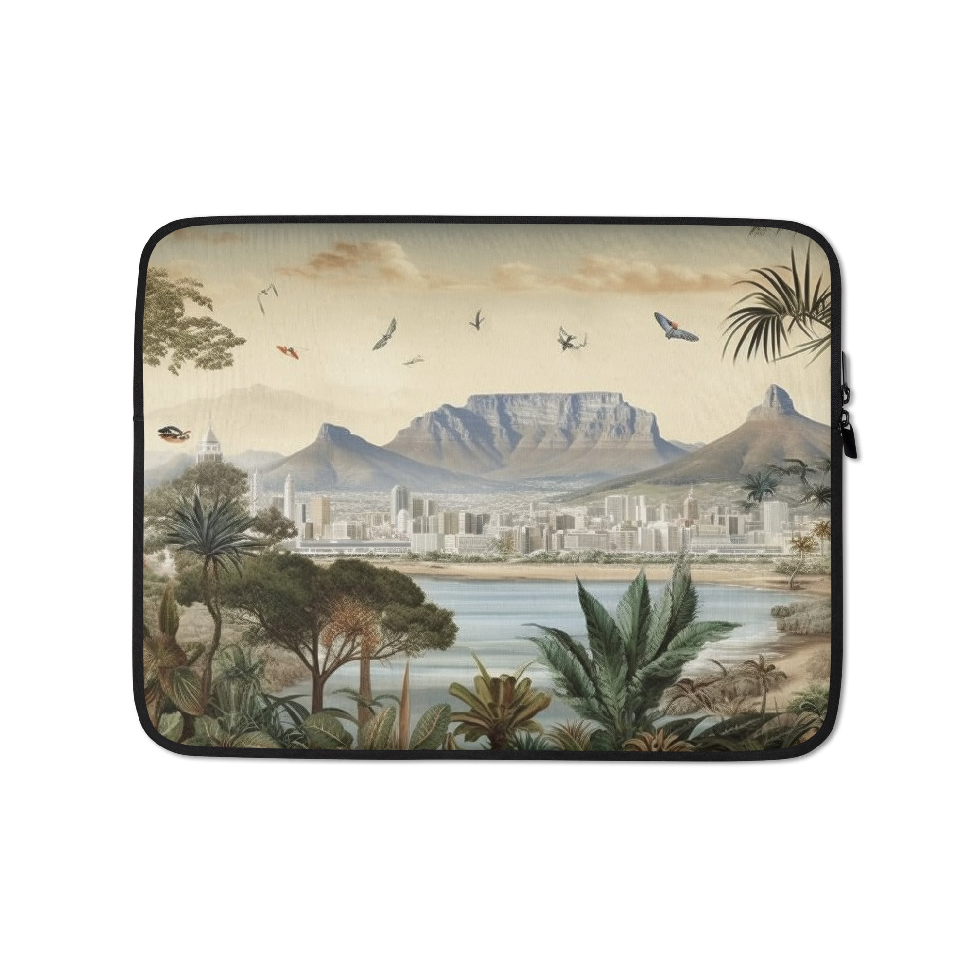 The Cape Town South Africa Laptop Sleeve by Visual Verse - Image 2