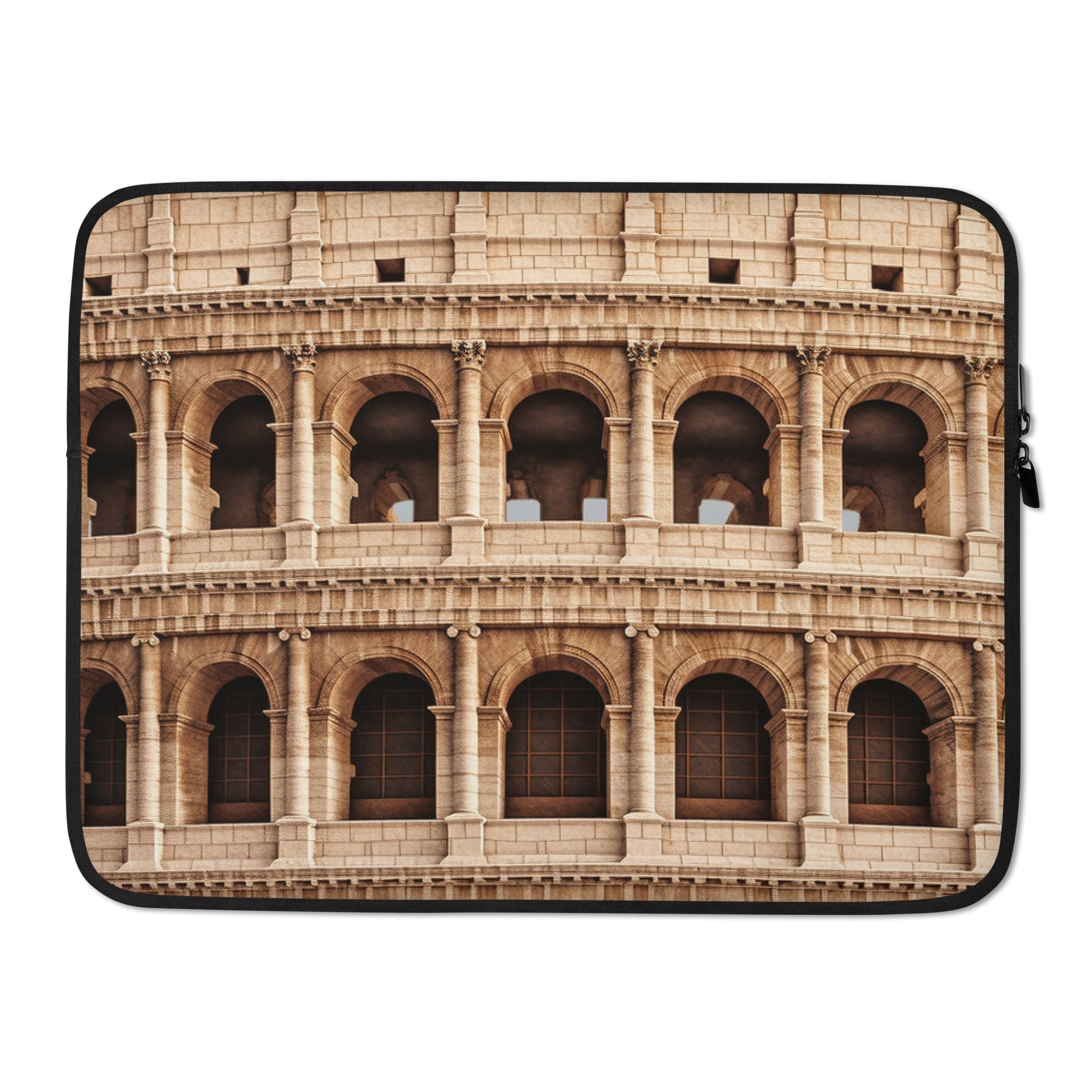 The Colosseum Italy Laptop Sleeve by Visual Verse - Image 1