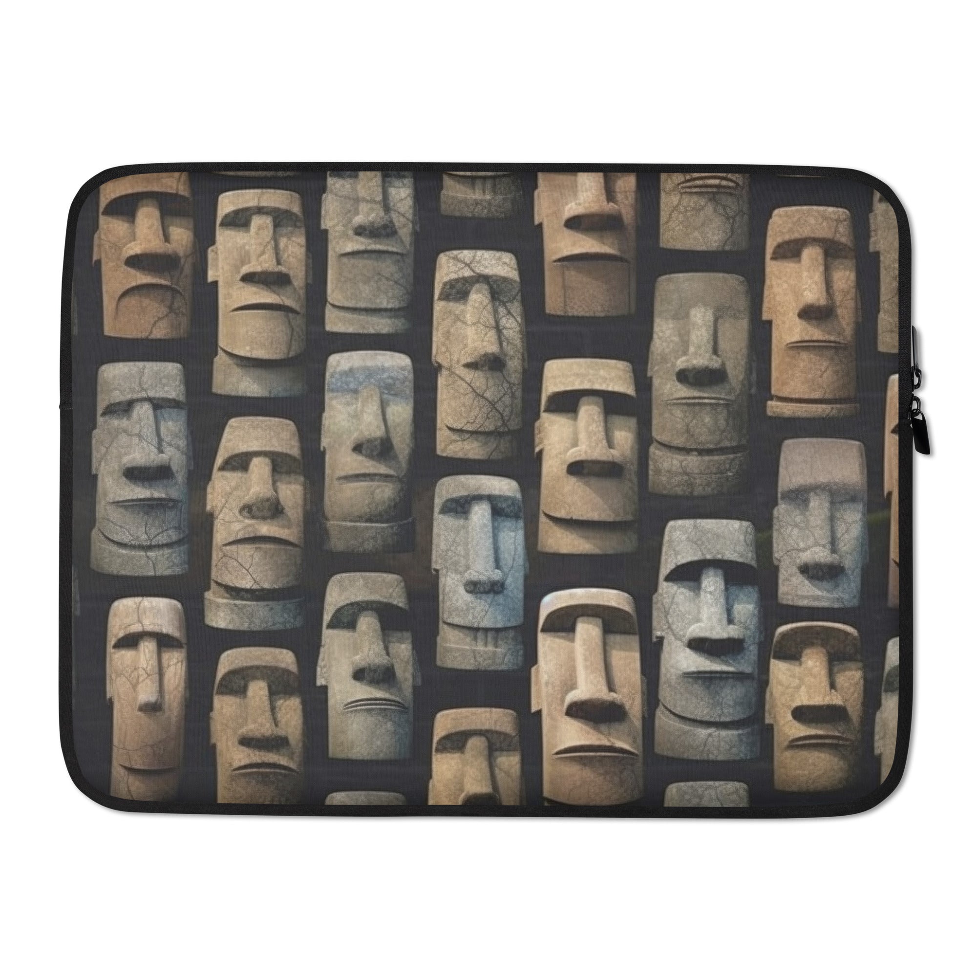 The Easter Island Chile Laptop Sleeve by Visual Verse - Image 1