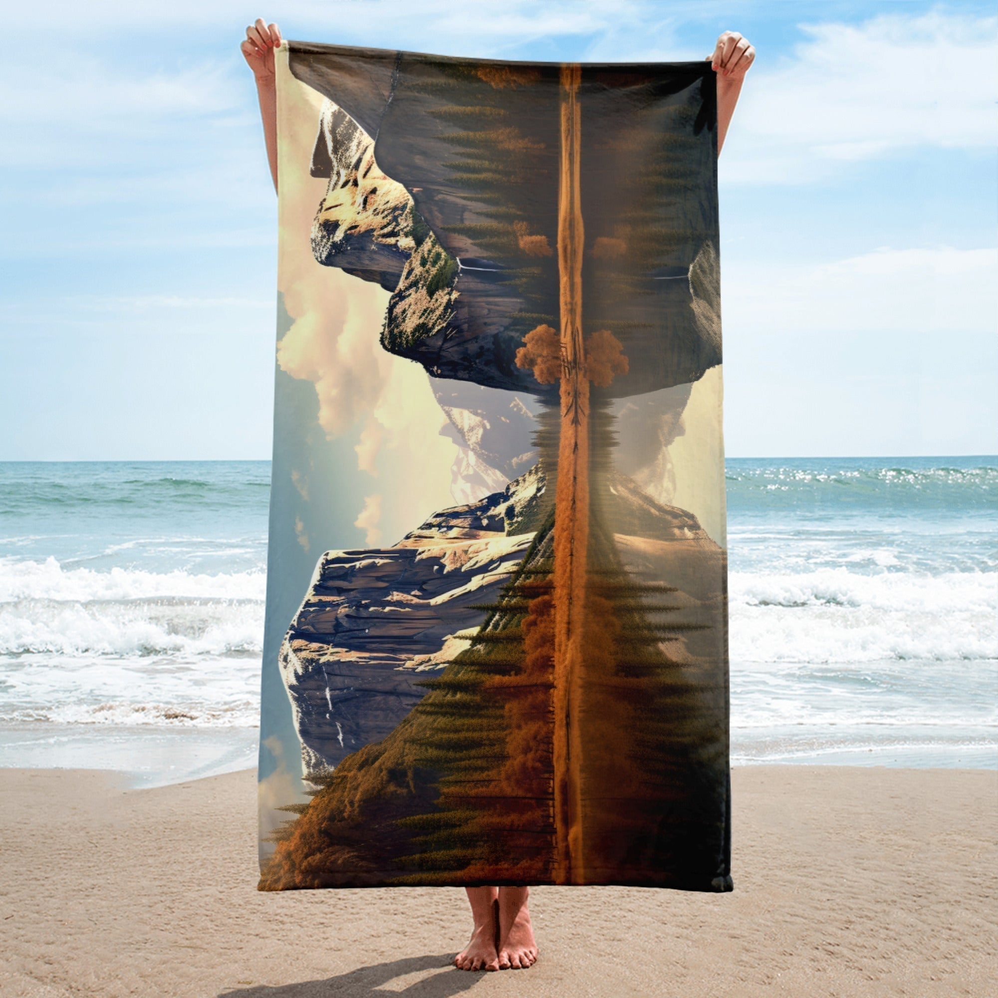 The El Capitan USA Beach Towel by Visual Verse - Image 2