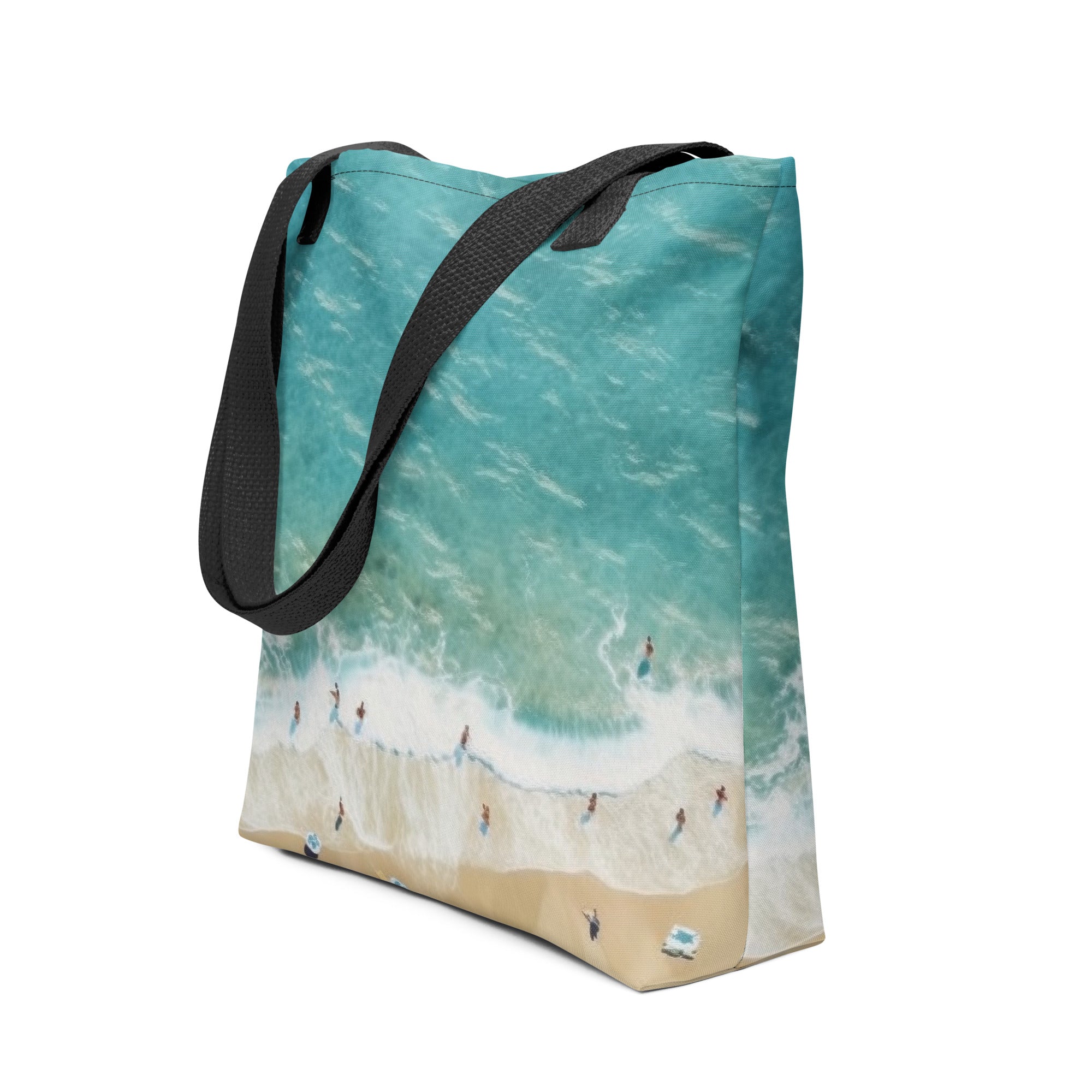 The Elafonisi Beach Greece Tote Bag by Visual Verse - Image 1