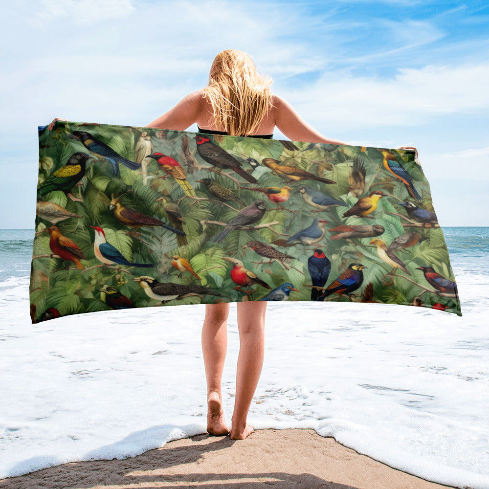 The Galapagos Islands Ecuador Beach Towel by Visual Verse - Image 1