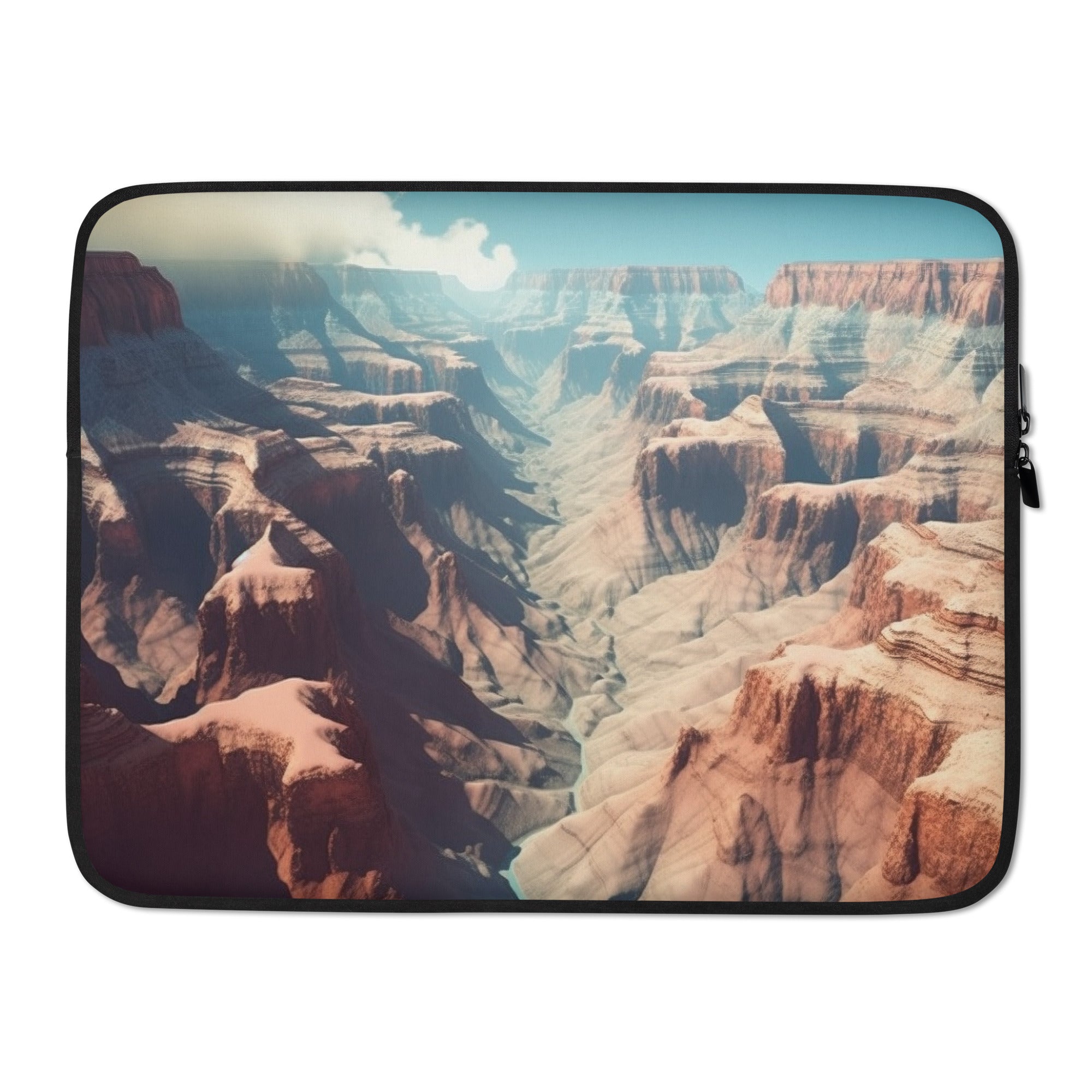 The Grand Canyon Arizona USA Laptop Sleeve by Visual Verse - Image 1