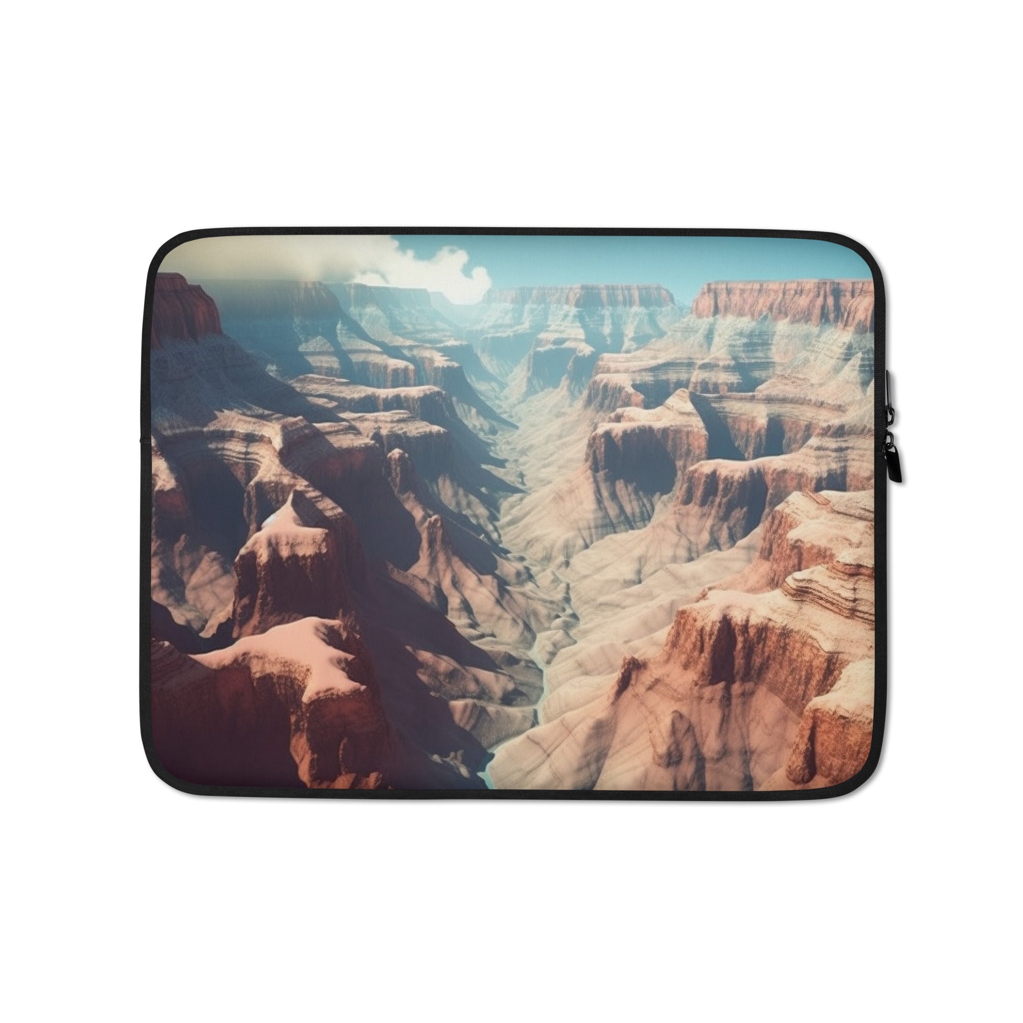 The Grand Canyon Arizona USA Laptop Sleeve by Visual Verse - Image 2