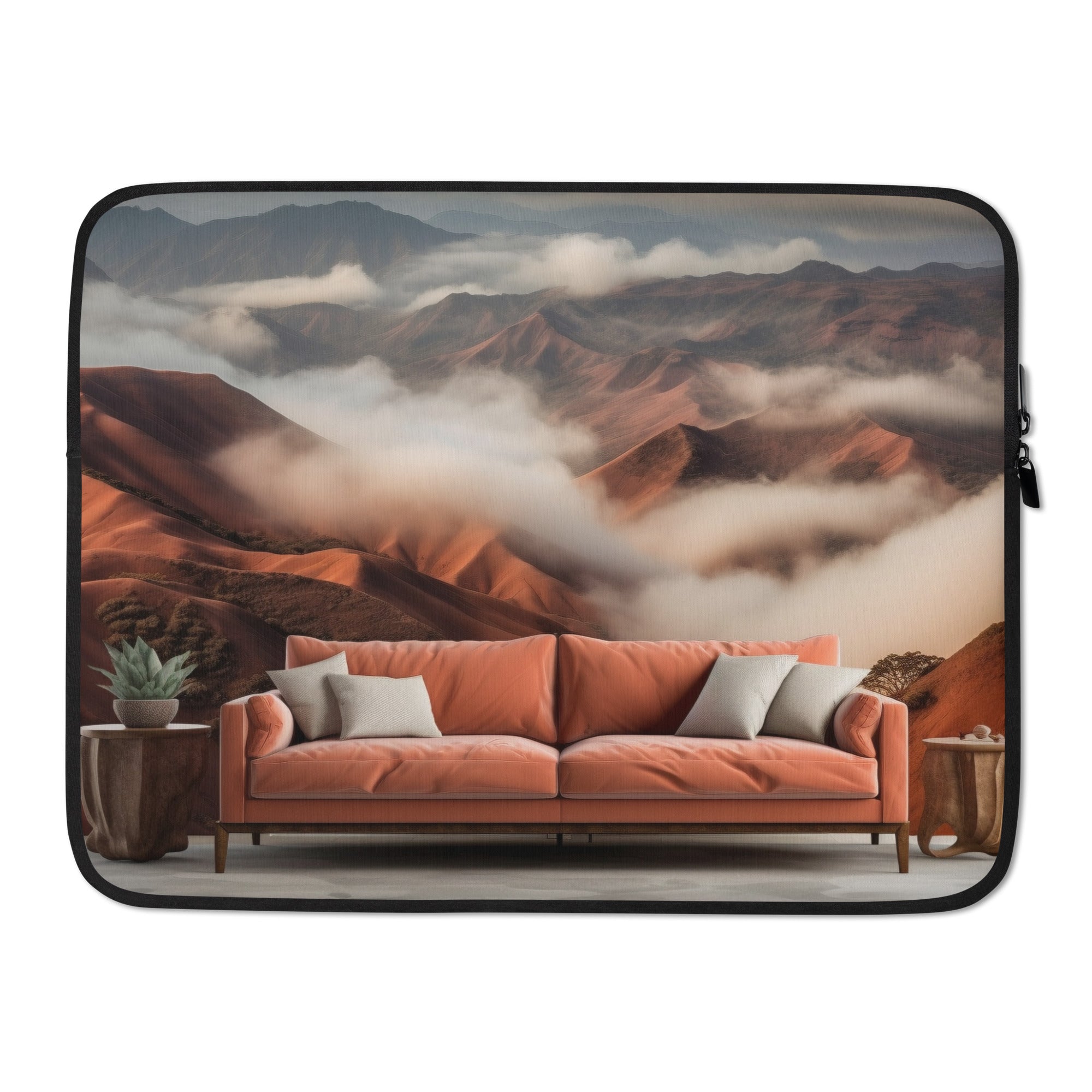 The Haleakala National Park USA Laptop Sleeve by Visual Verse - Image 1