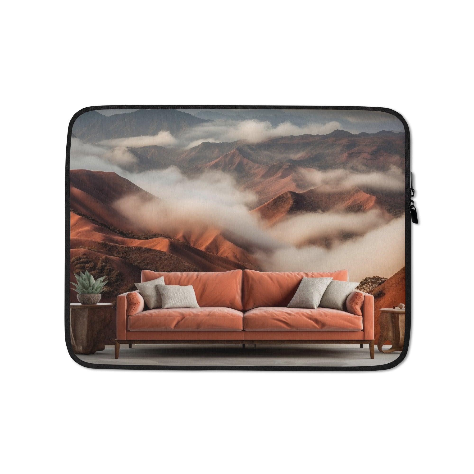 The Haleakala National Park USA Laptop Sleeve by Visual Verse - Image 2