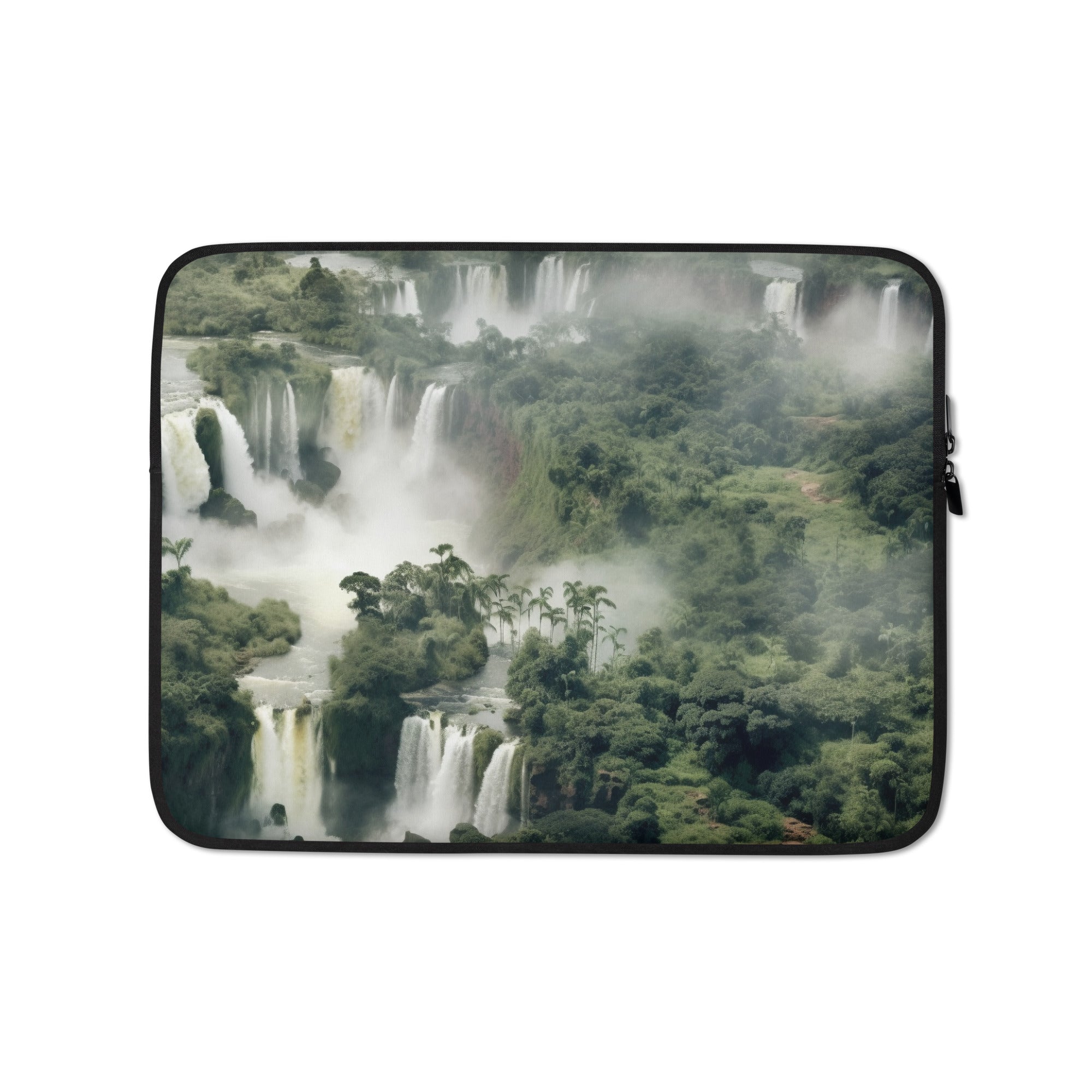 The Iguazu Falls Laptop Sleeve by Visual Verse - Image 2