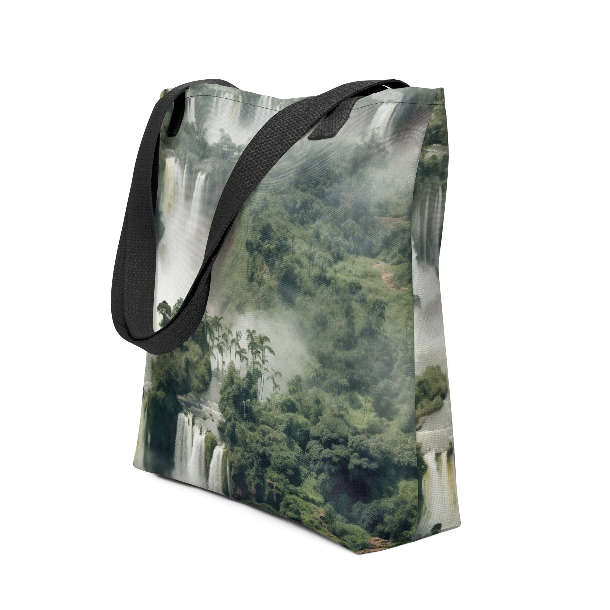 The Iguazu Falls Tote Bag by Visual Verse - Image 1