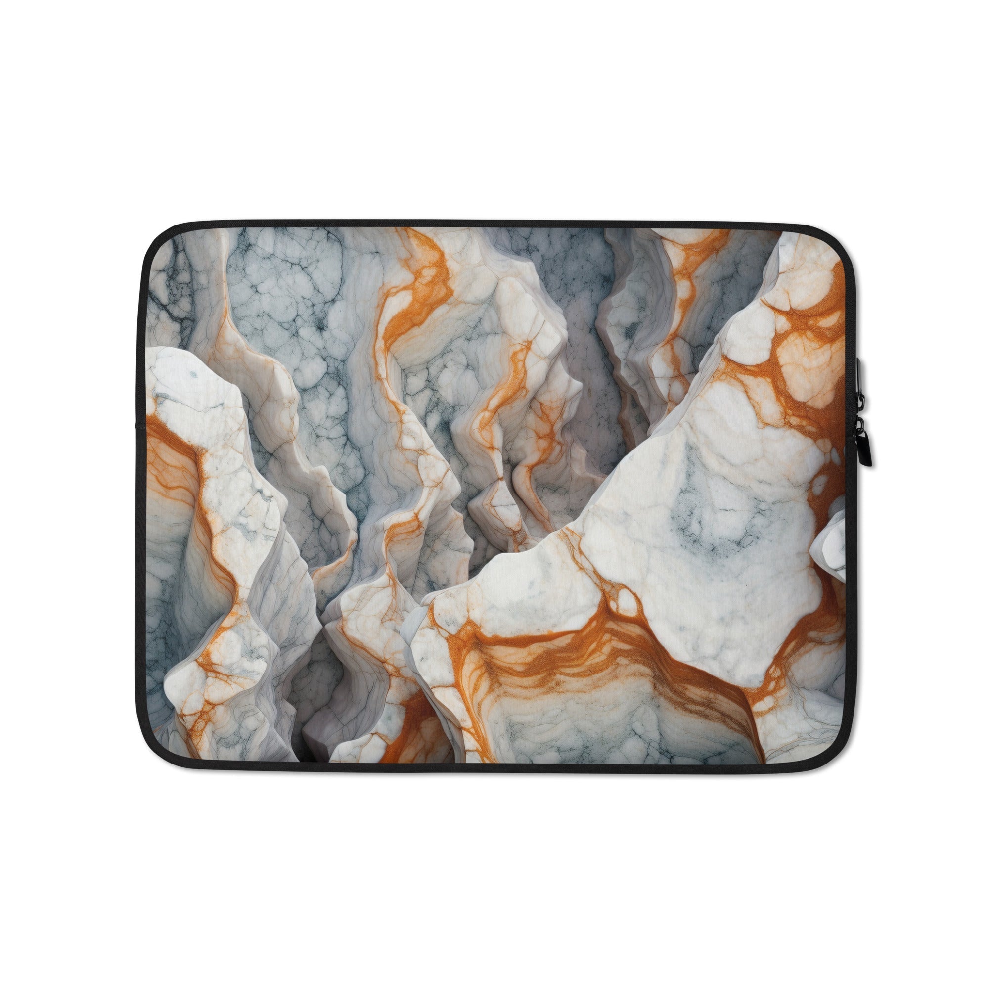 The Marble Caves Chile Laptop Sleeve by Visual Verse - Image 2