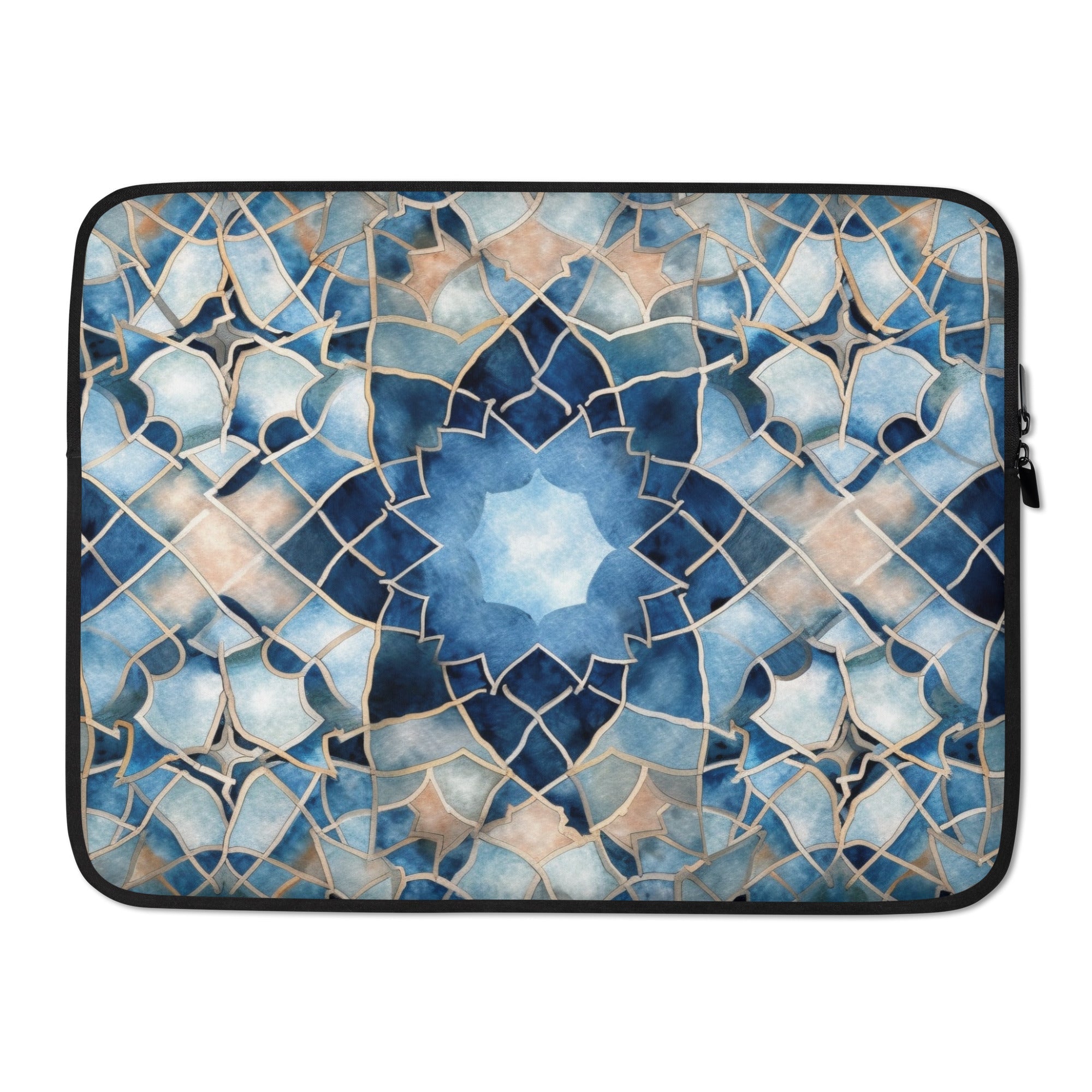 The Marrakech Medina Morocco Laptop Sleeve by Visual Verse - Image 1