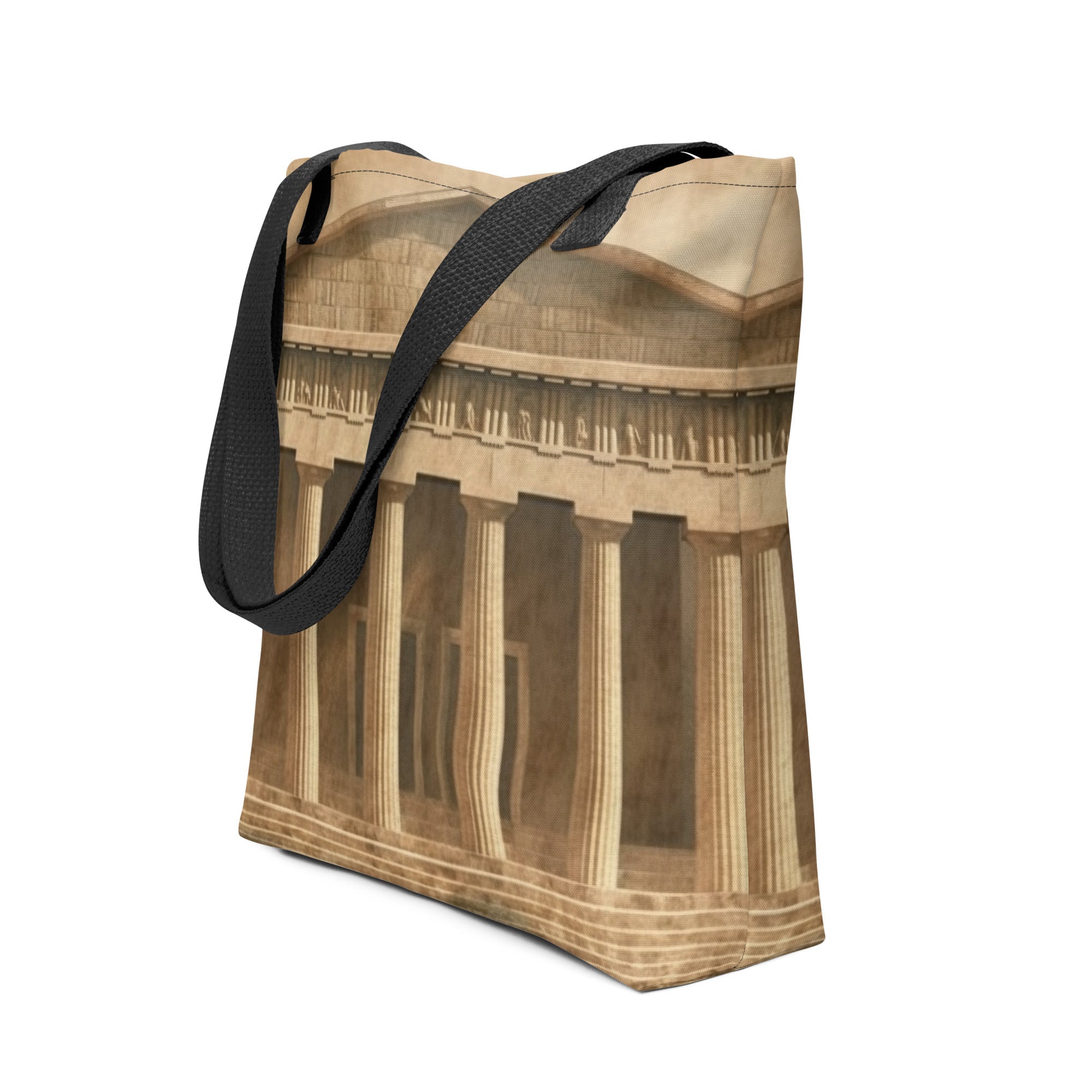 The Parthenon Greece Tote Bag by Visual Verse - Image 1