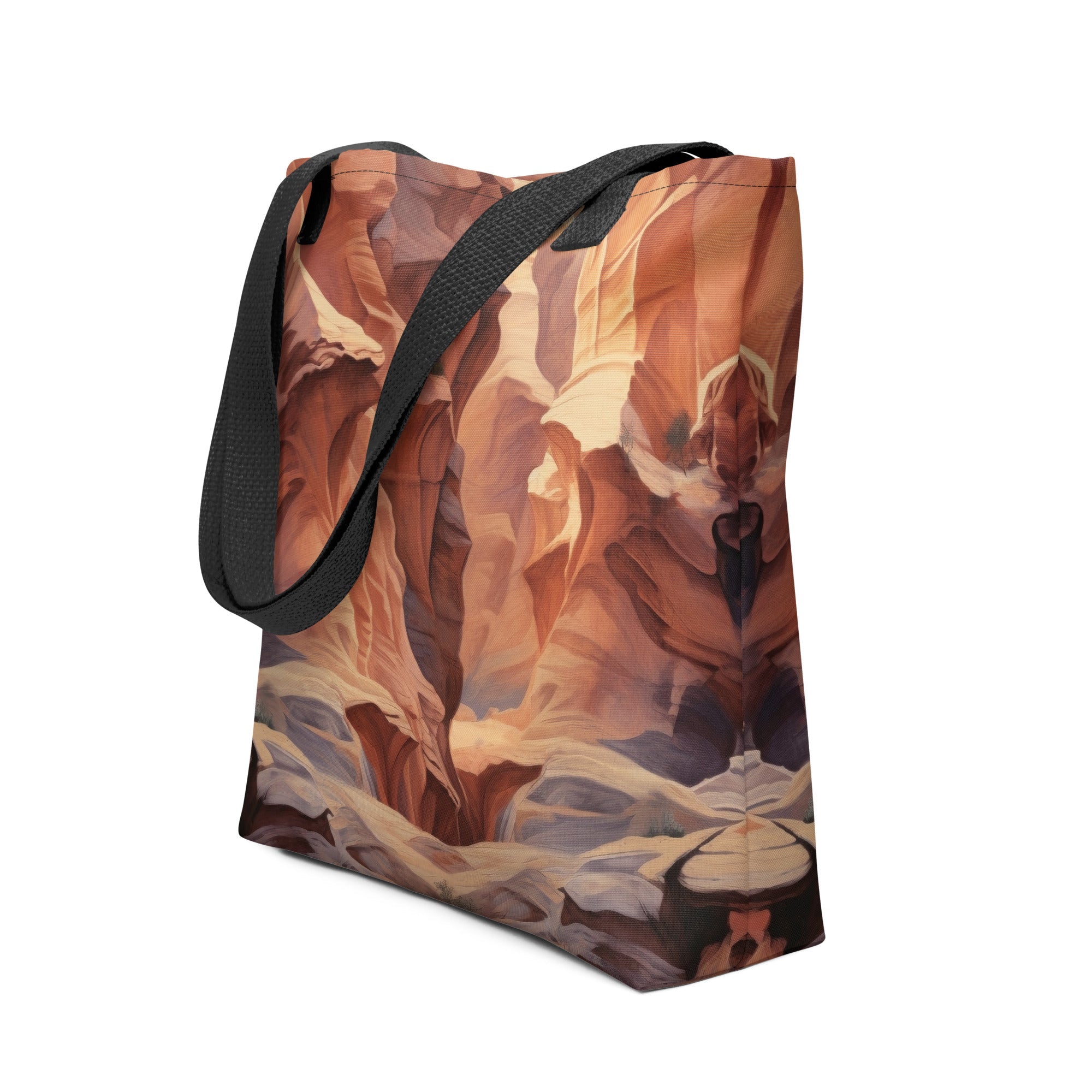 The Petra Jordan Tote Bag by Visual Verse - Image 1