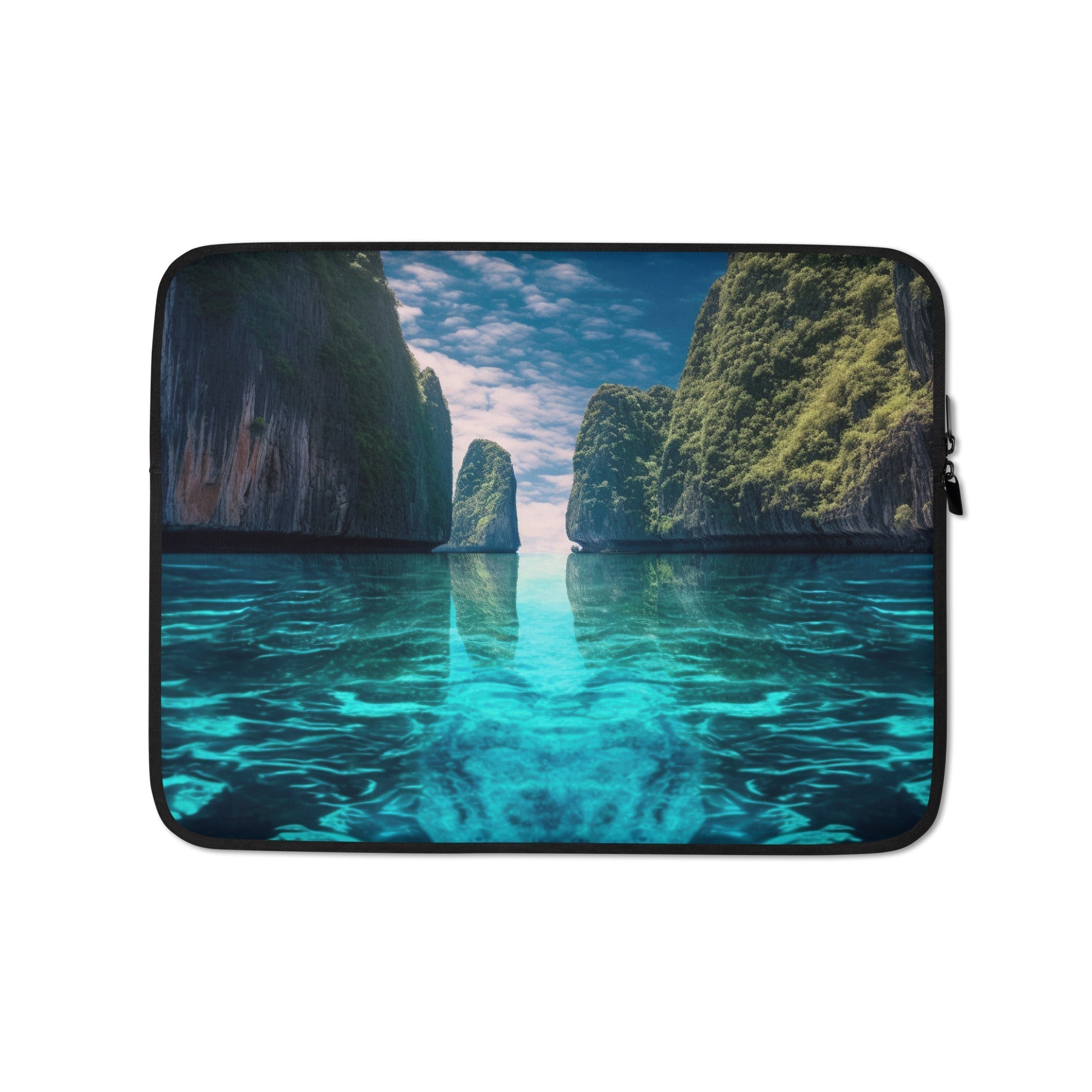 The Phi Phi Islands Thailand Laptop Sleeve by Visual Verse - Image 2