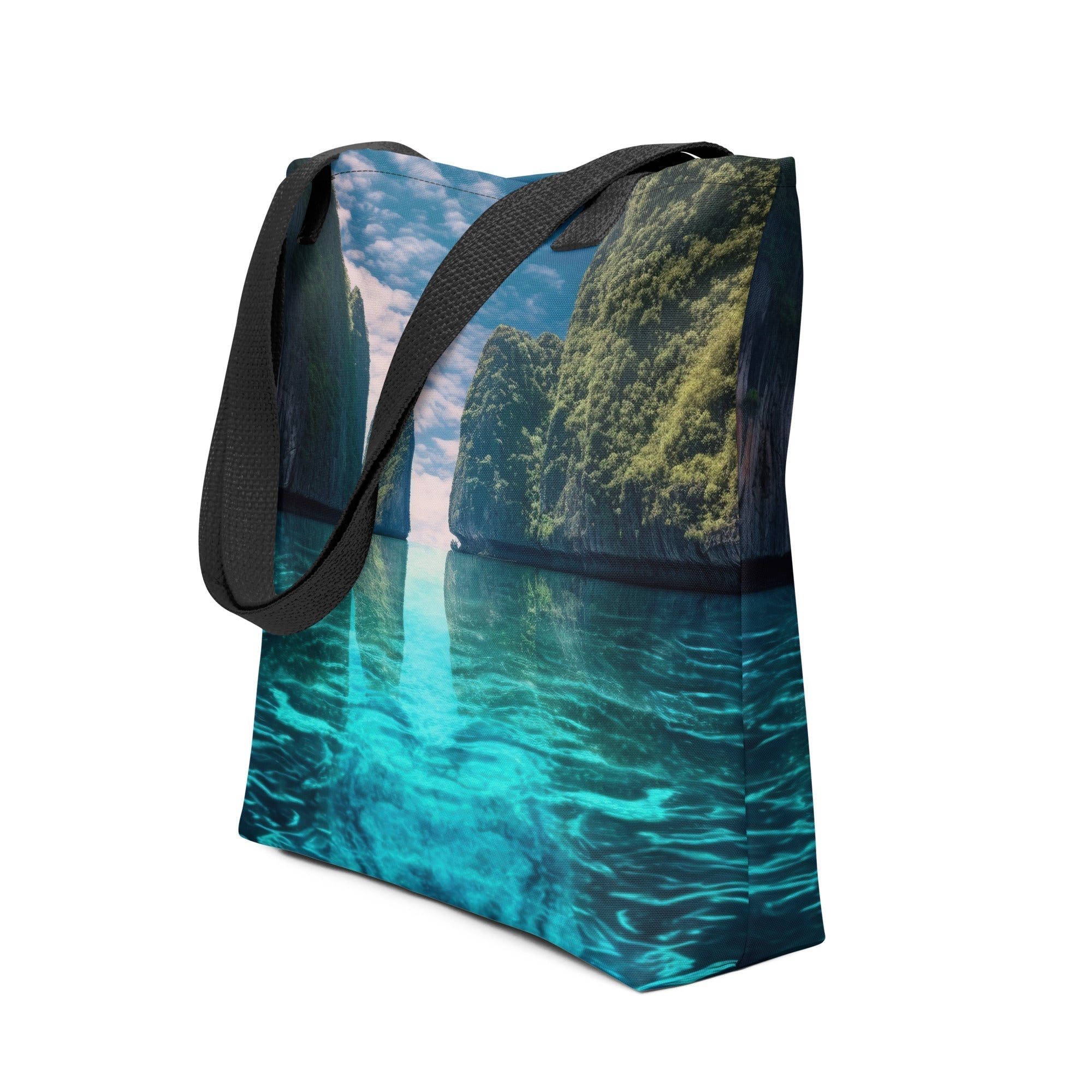 The Phi Phi Islands Thailand Tote Bag by Visual Verse - Image 1