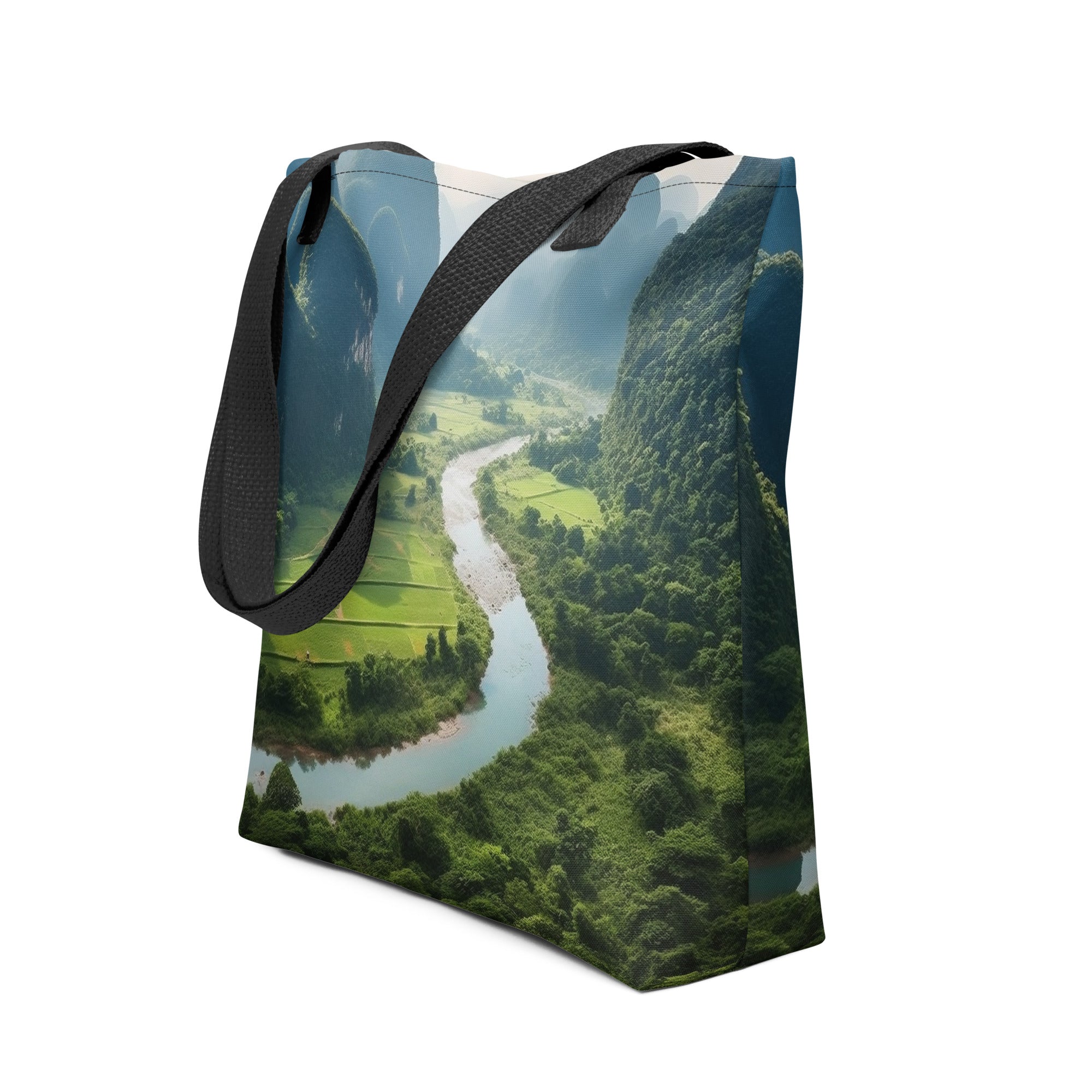 The Phong Nha-Ke Bang National Park Vietnam Tote Bag by Visual Verse - Image 1