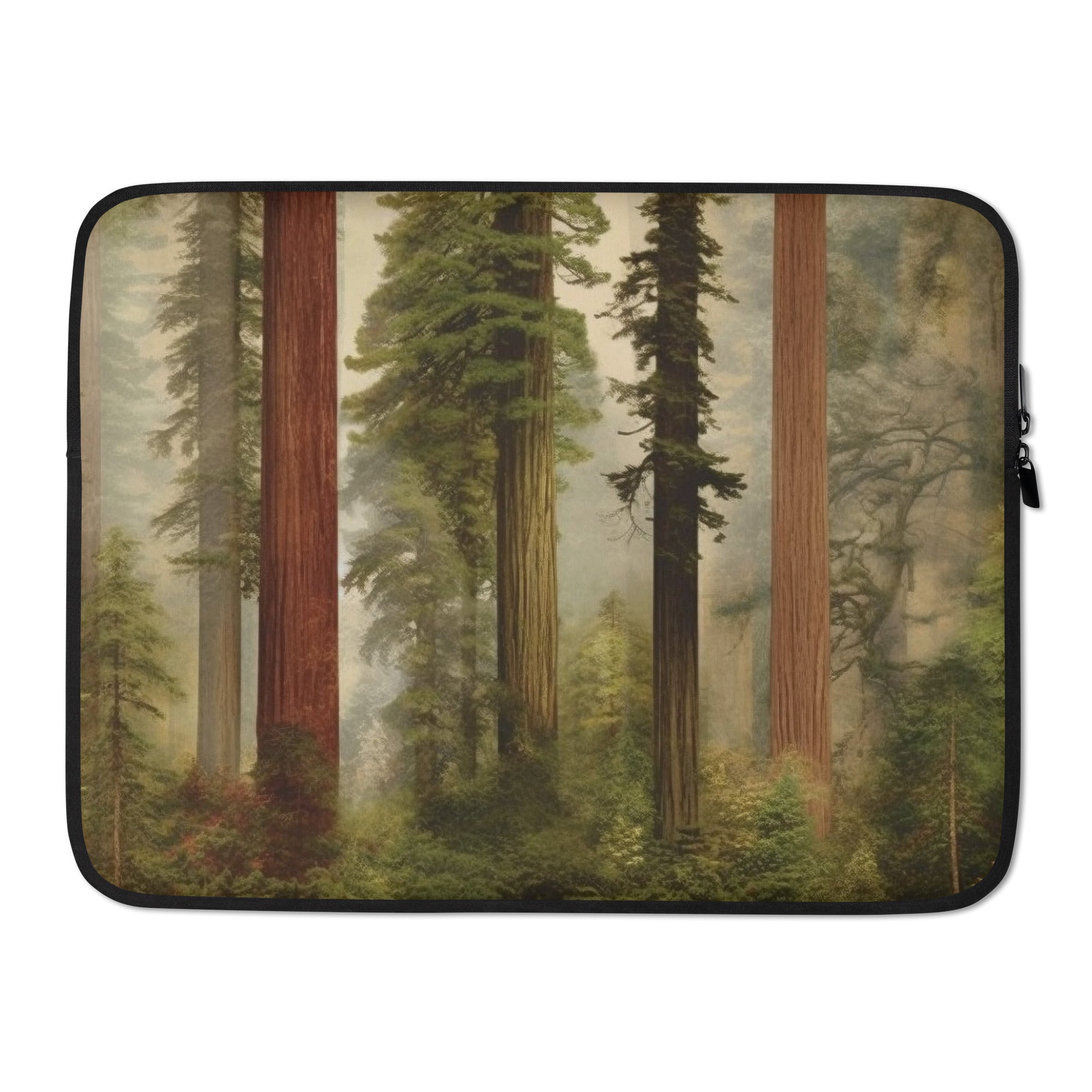 The Redwoods National & State Parks USA Laptop Sleeve by Visual Verse - Image 1