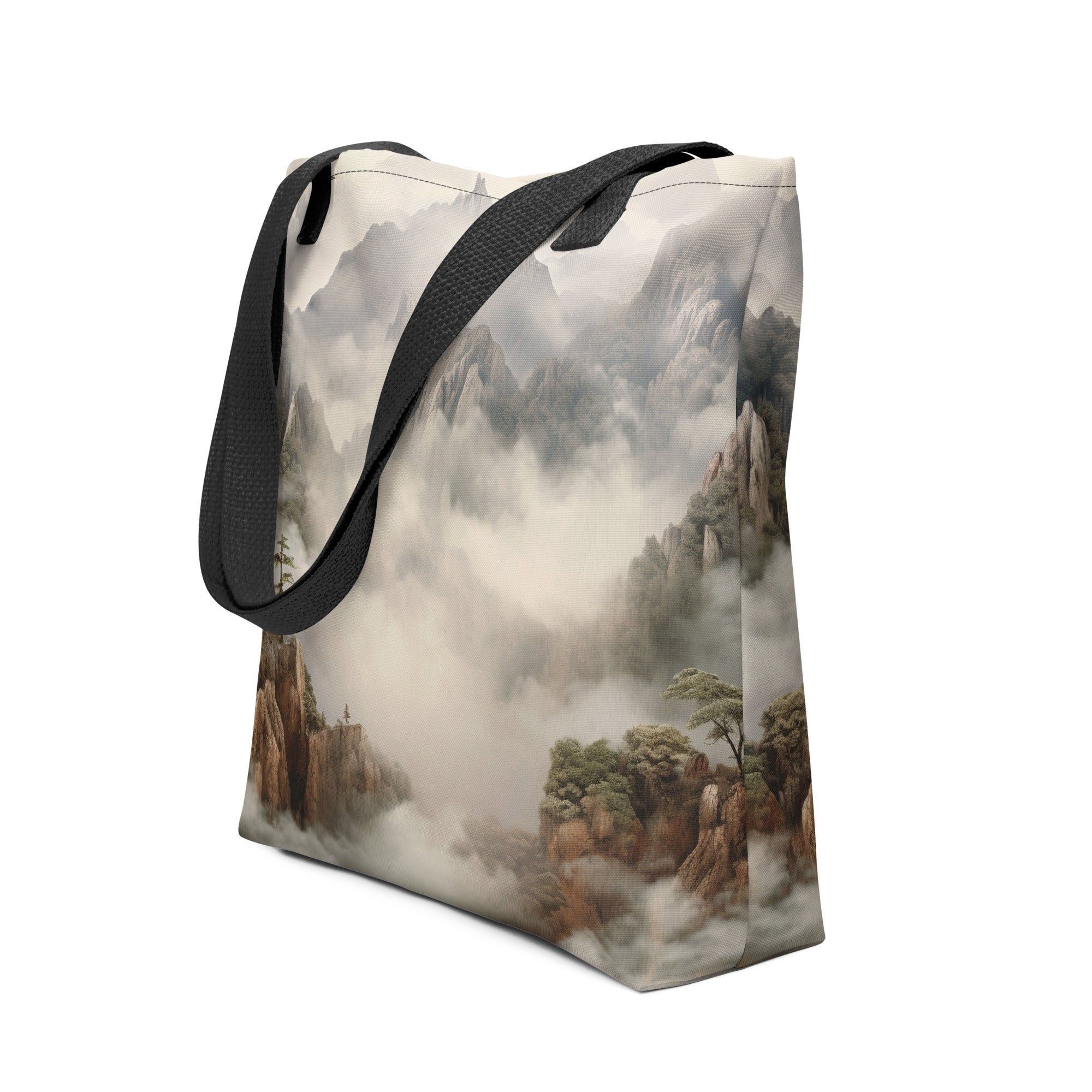 The Rocky Mountains USA Tote Bag by Visual Verse - Image 1