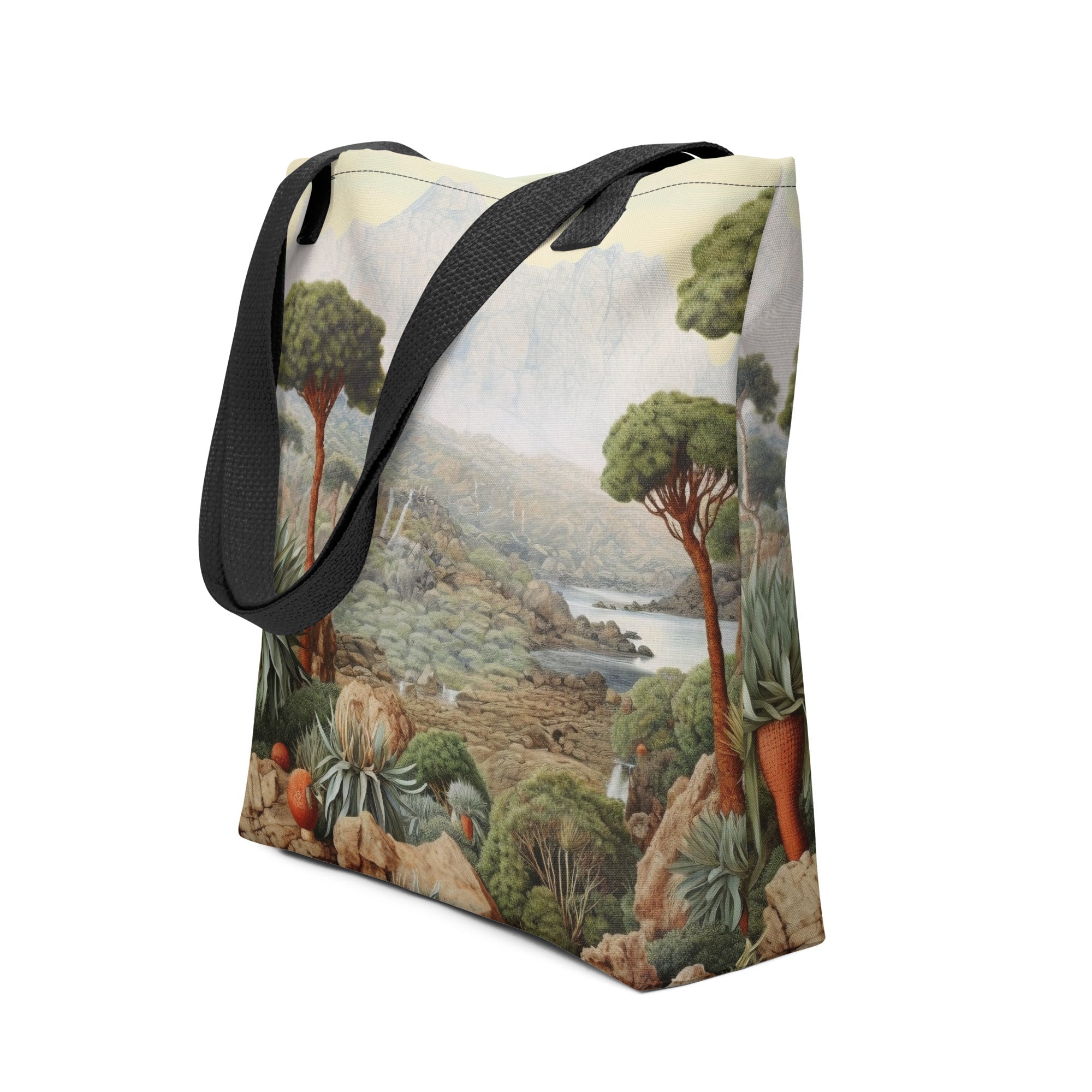 The Socotra Island Yemen Tote Bag by Visual Verse - Image 1