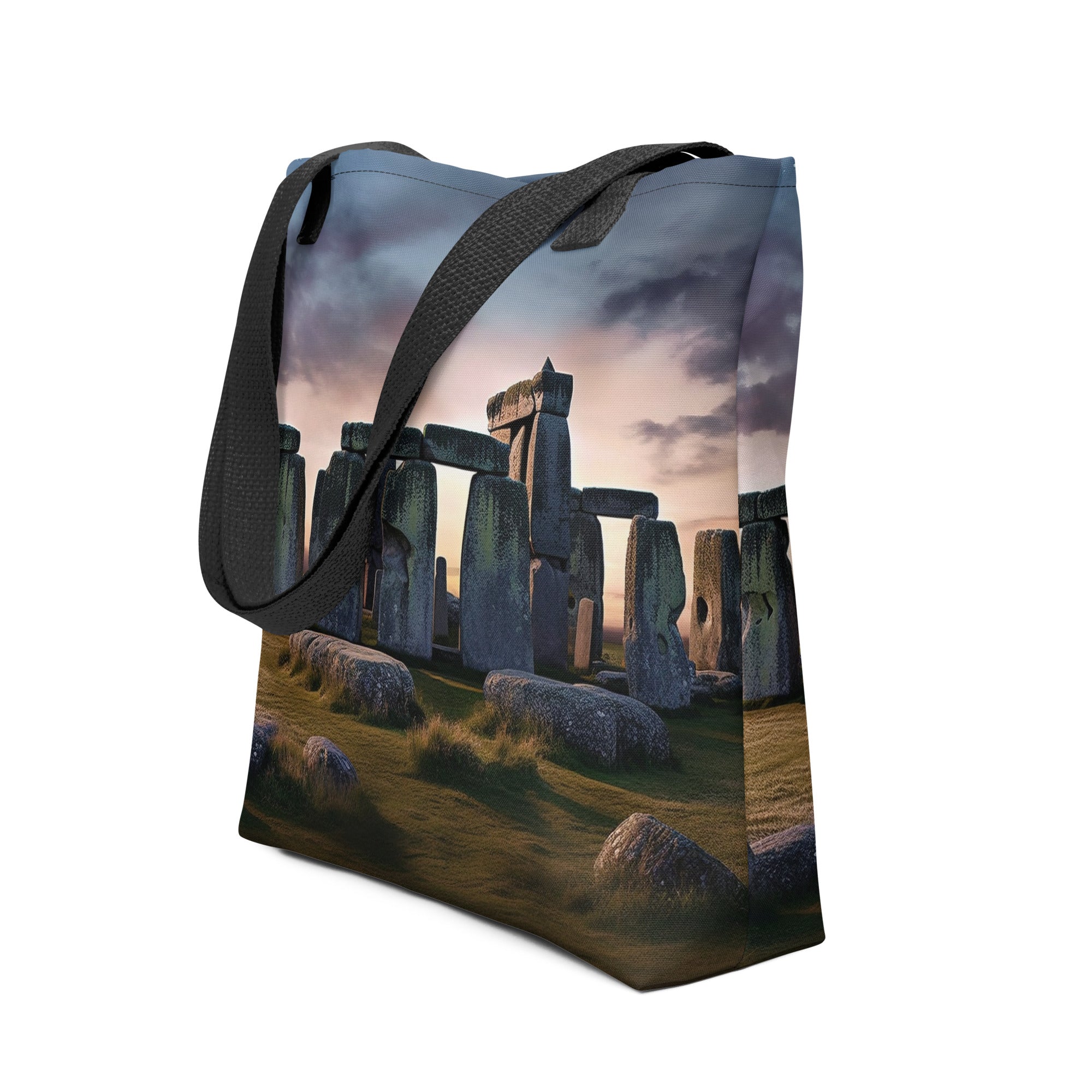 The Stonehenge England Tote Bag by Visual Verse - Image 1