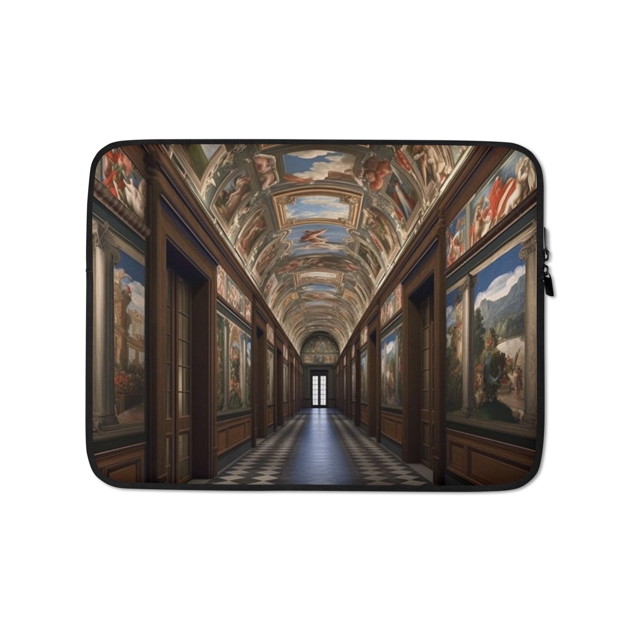 The Uffizi Gallery Italy Laptop Sleeve by Visual Verse - Image 2