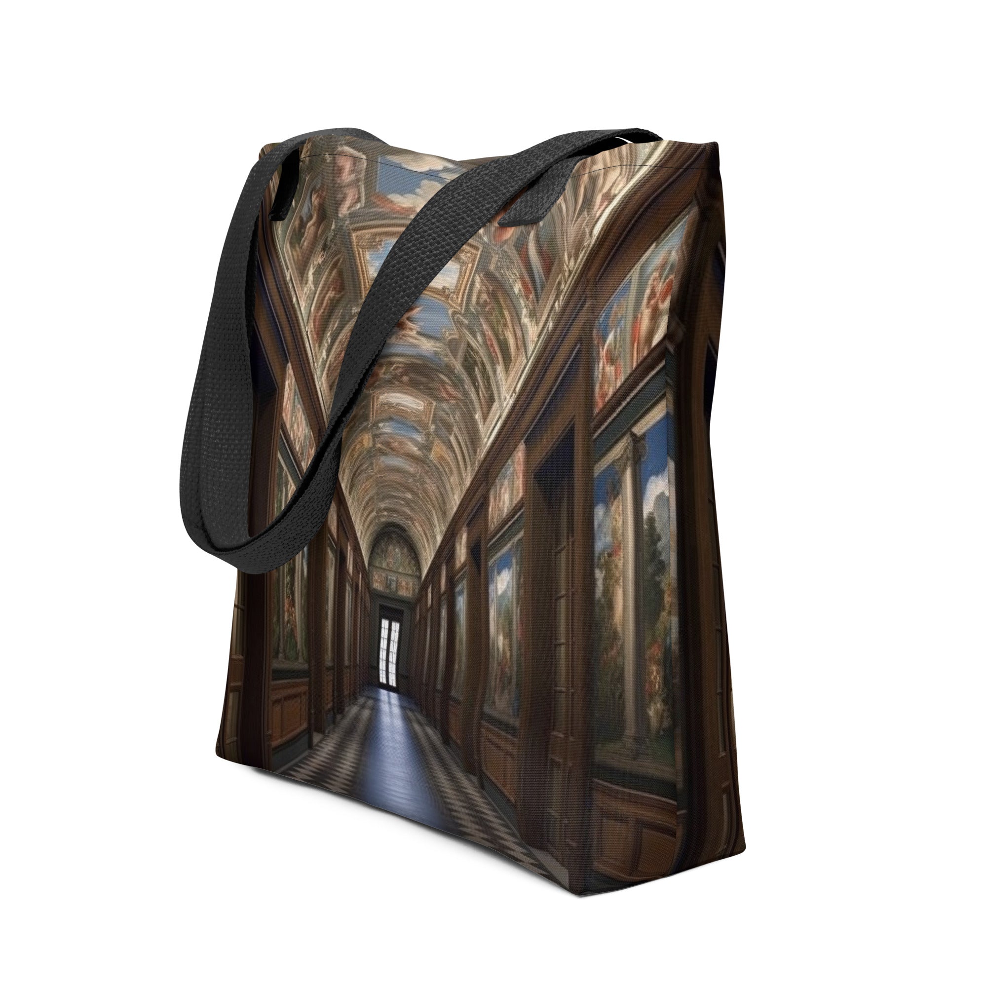 The Uffizi Gallery Italy Tote Bag by Visual Verse - Image 1