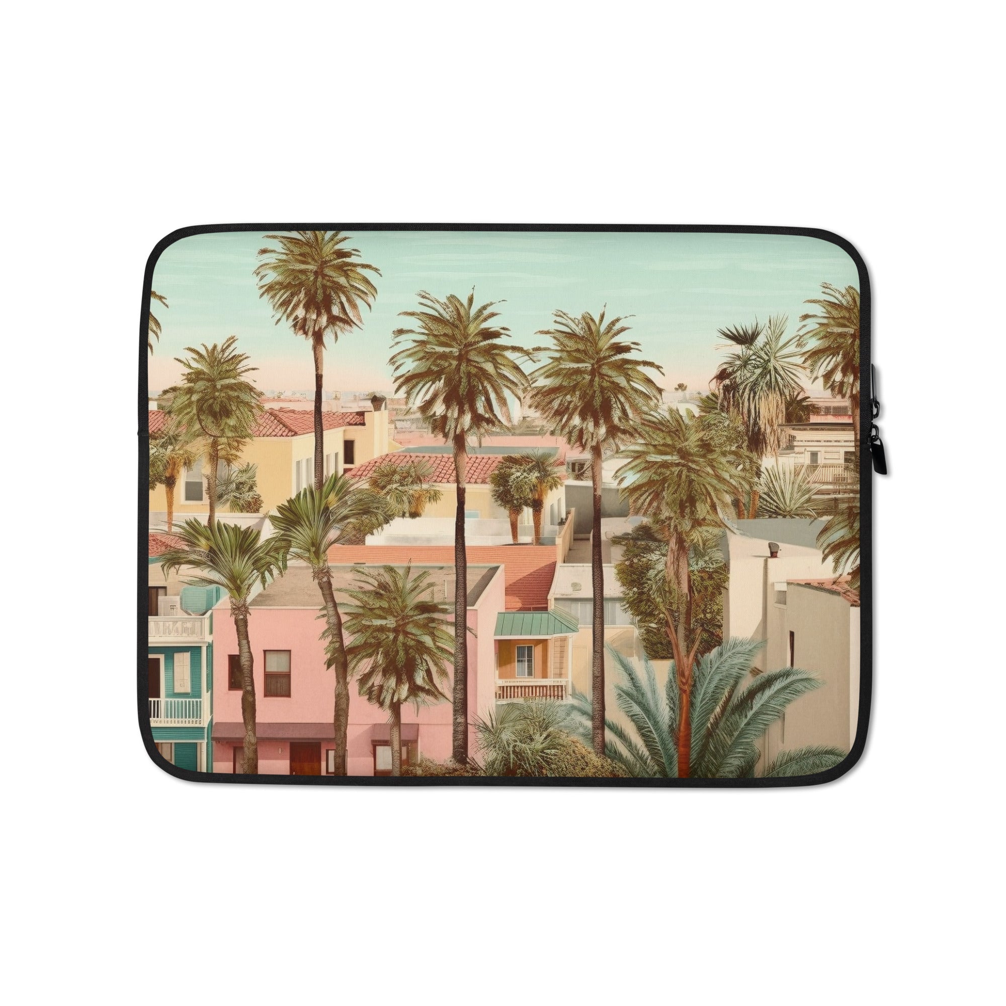 The Venice Beach USA Laptop Sleeve by Visual Verse - Image 2