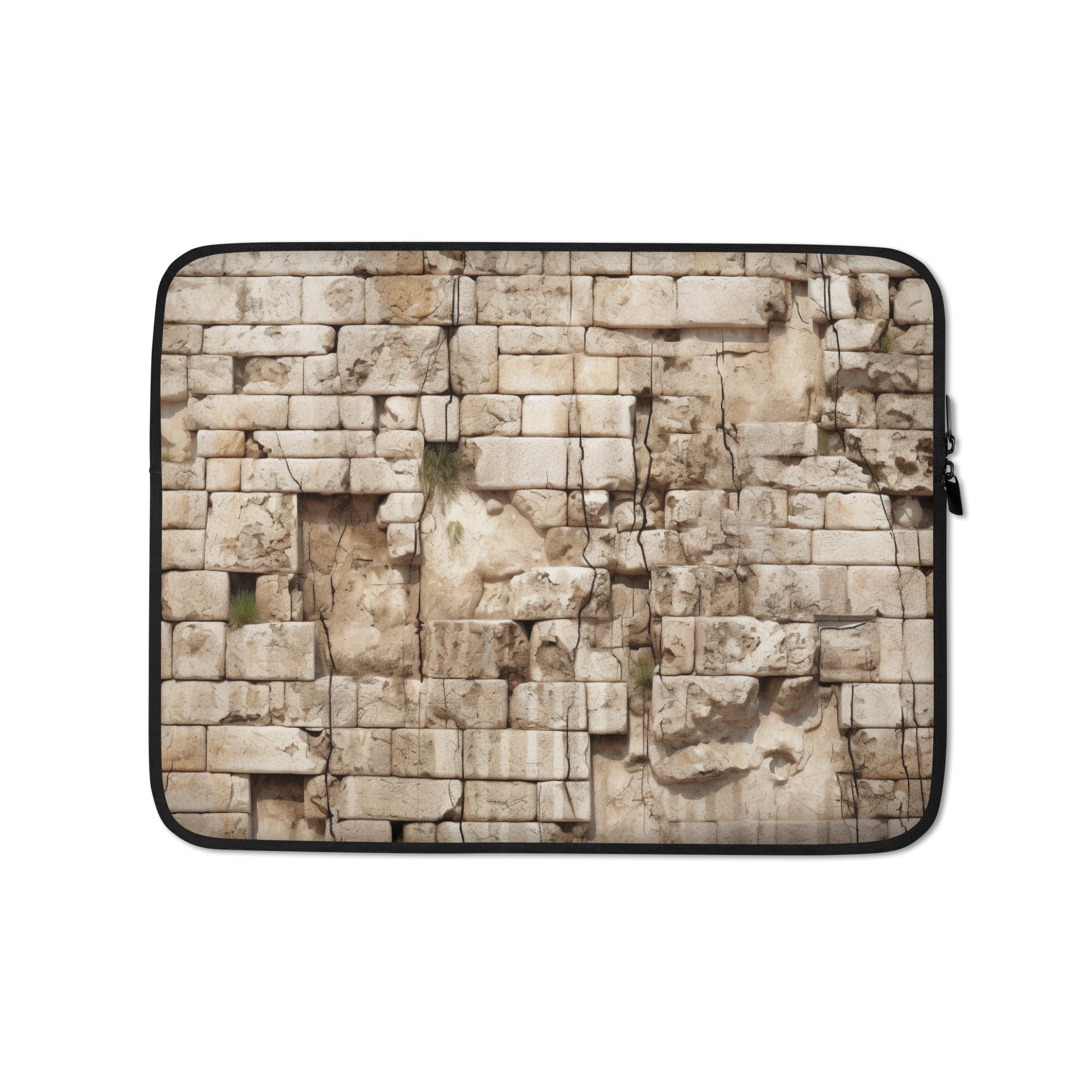 The Wailing Wall Israel Laptop Sleeve by Visual Verse - Image 2