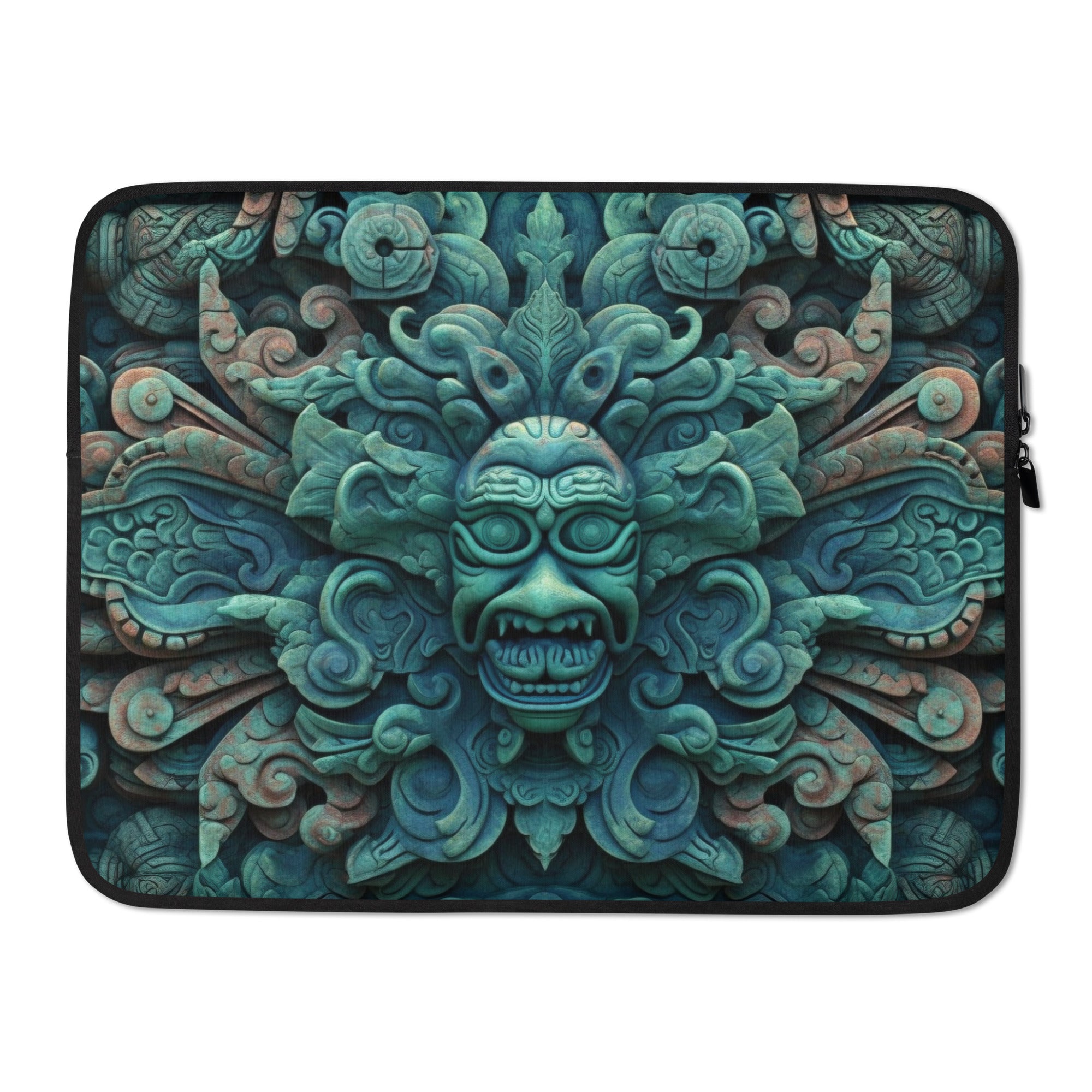 The Yucatan Peninsula Mexico Laptop Sleeve by Visual Verse - Image 1