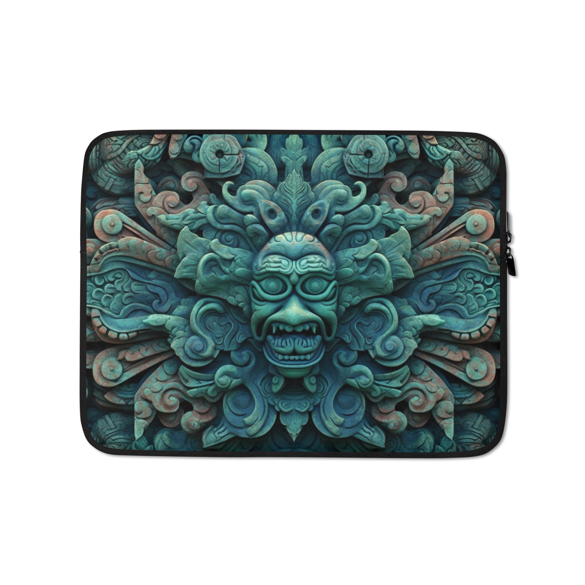 The Yucatan Peninsula Mexico Laptop Sleeve by Visual Verse - Image 2