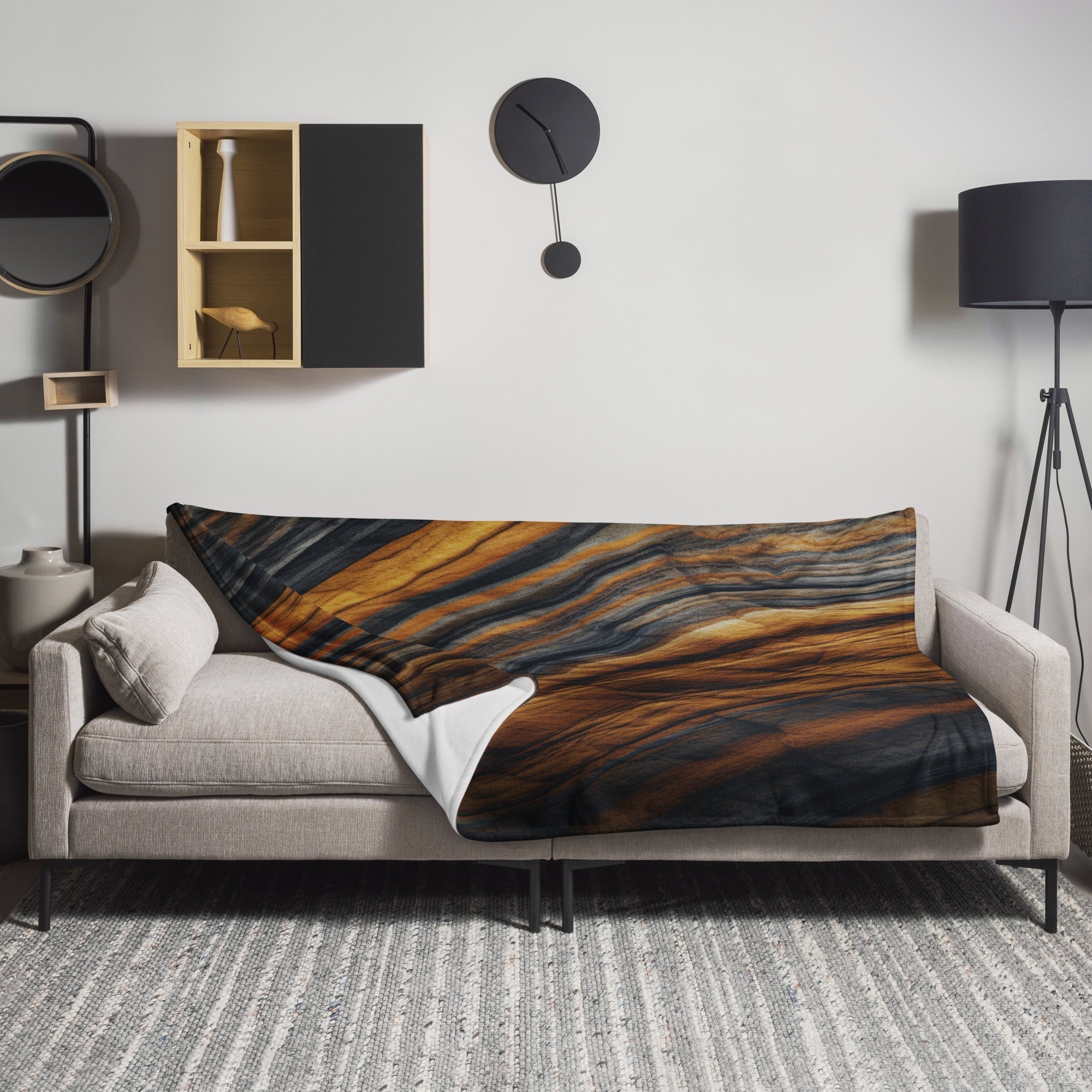 Tiger Eye Blanket by Visual Verse - Image 1