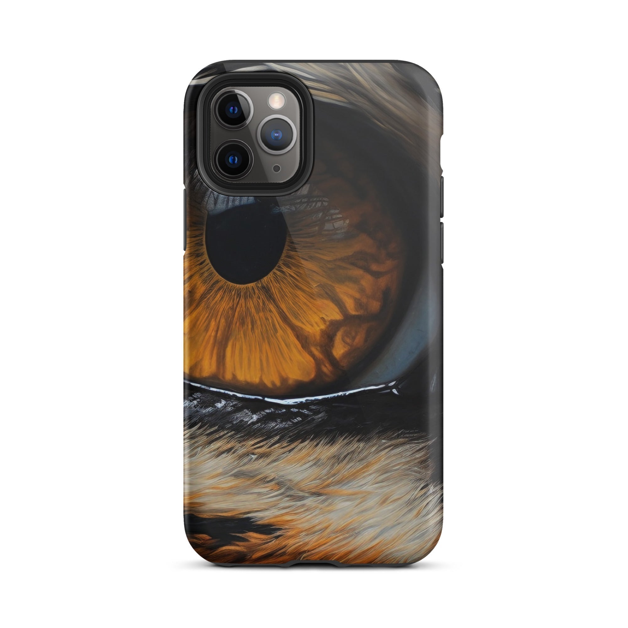 Tiger Eye iPhone Case by Visual Verse - Image 3