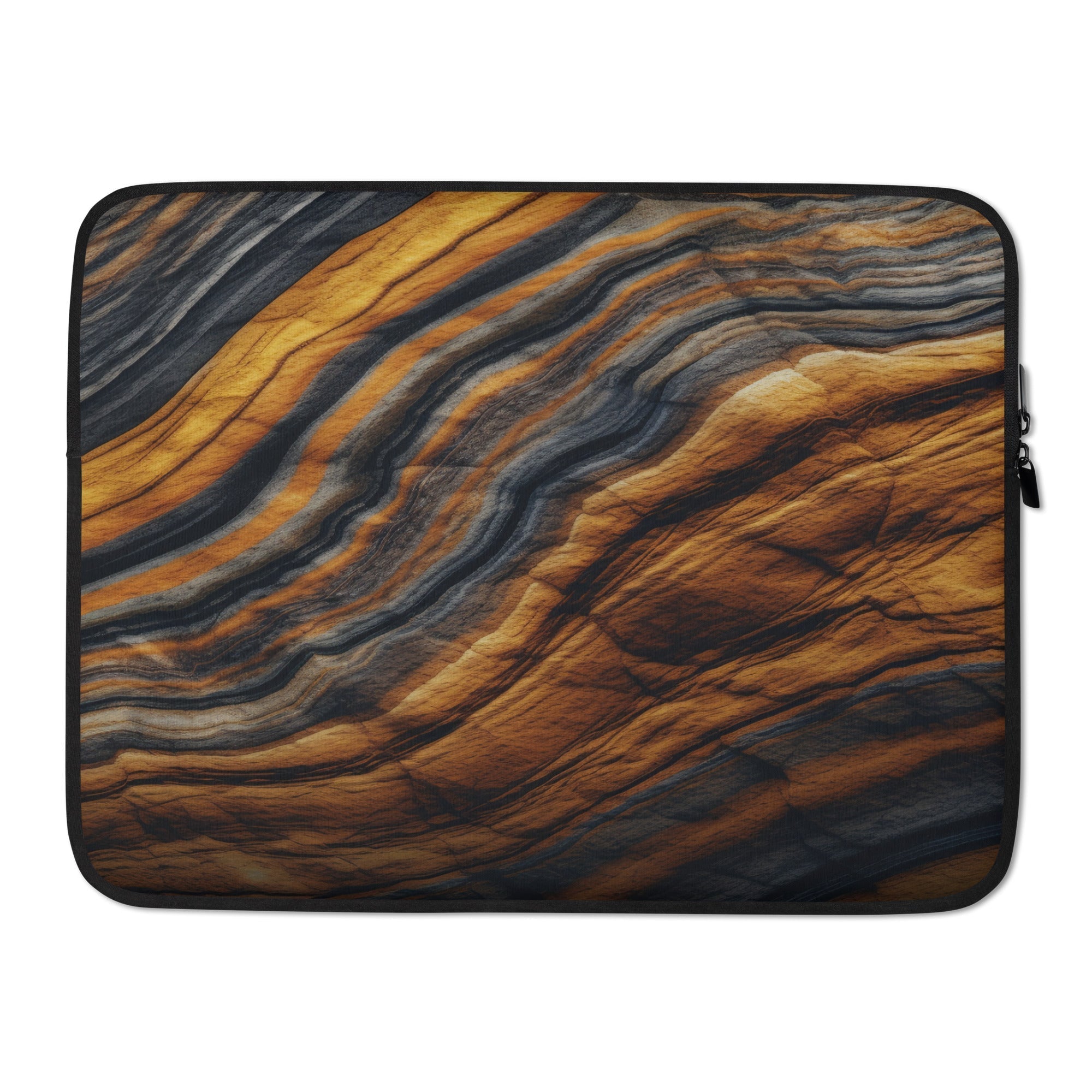 Tiger Eye Laptop Sleeve by Visual Verse - Image 1