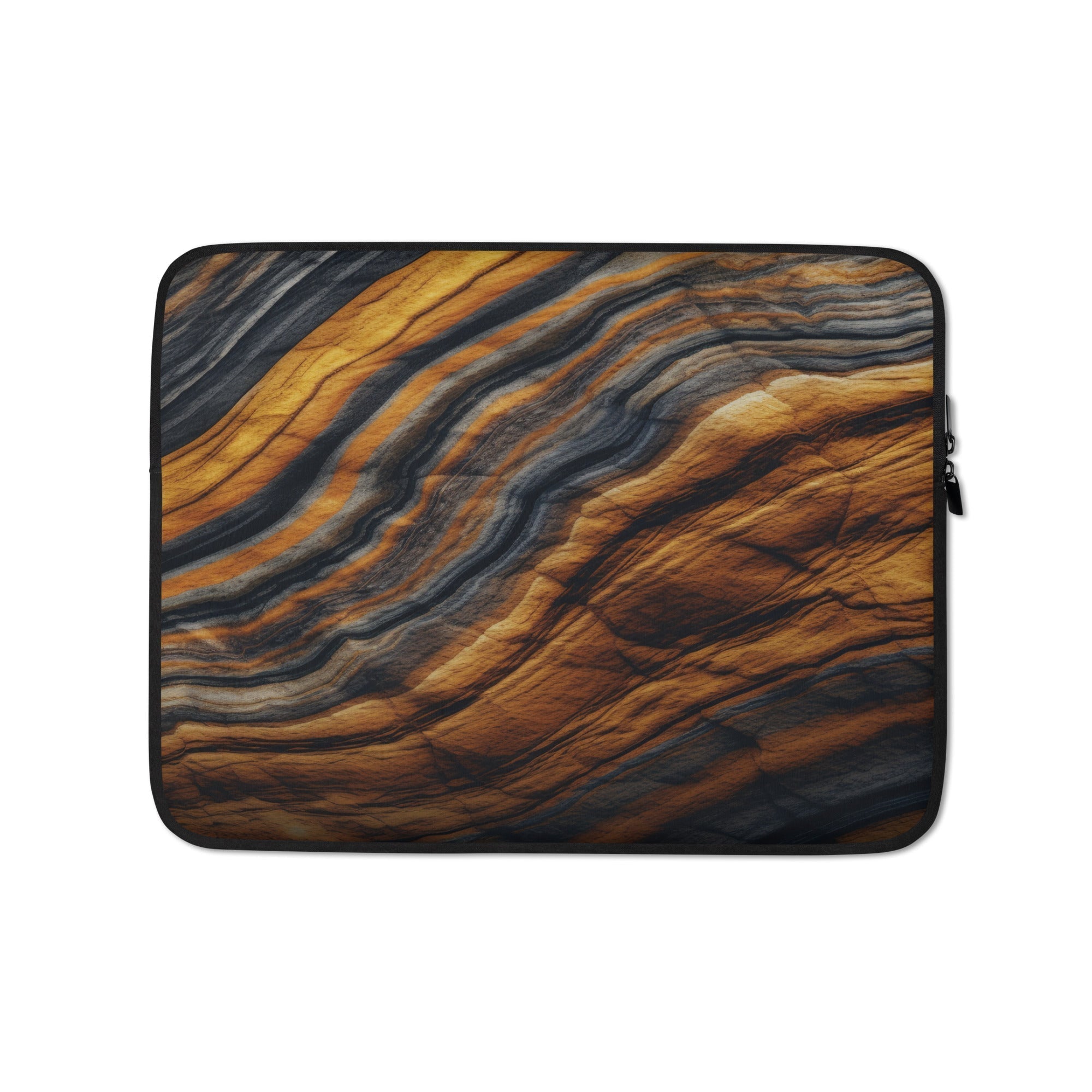 Tiger Eye Laptop Sleeve by Visual Verse - Image 2