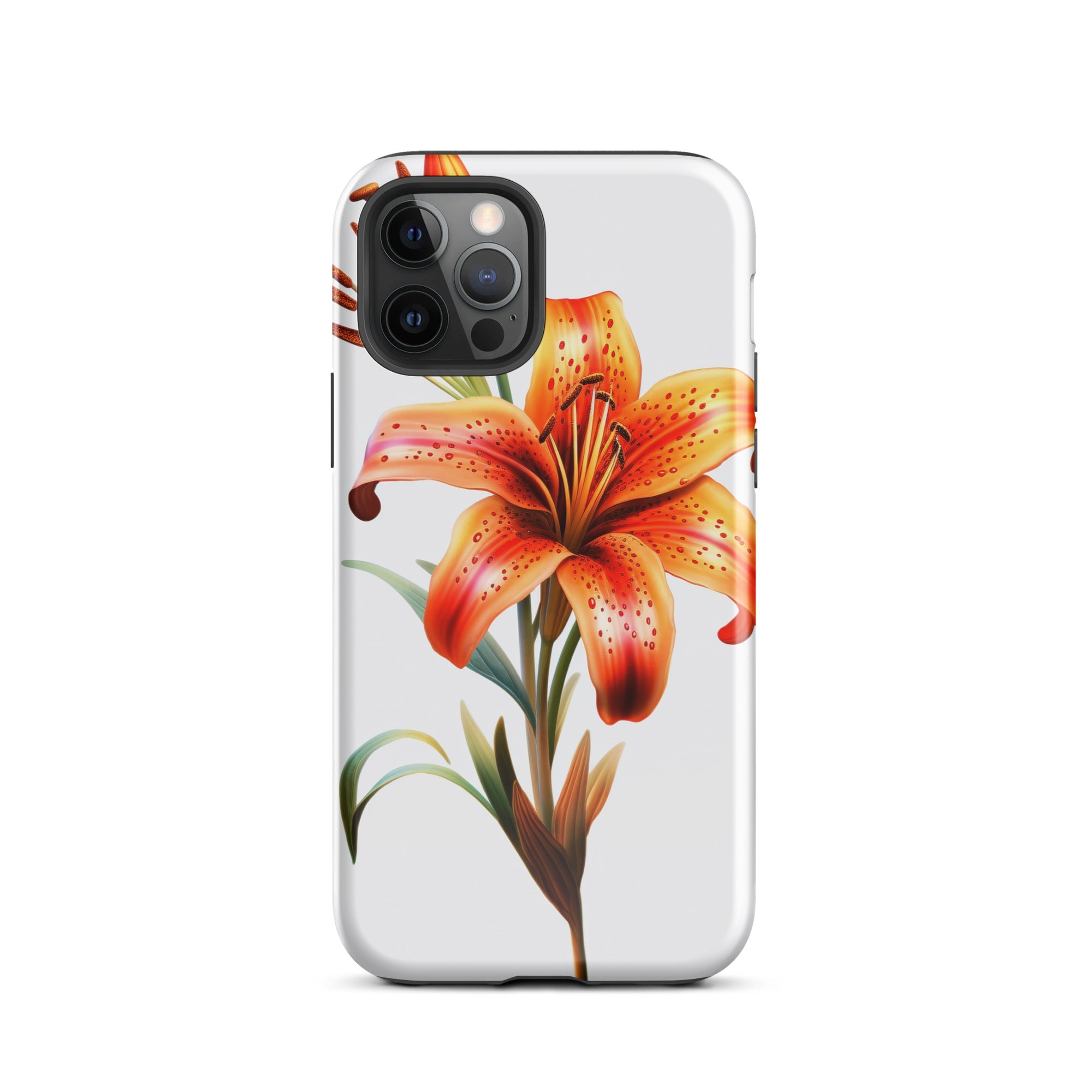 Tiger Lily Flower iPhone Case by Visual Verse - Image 11