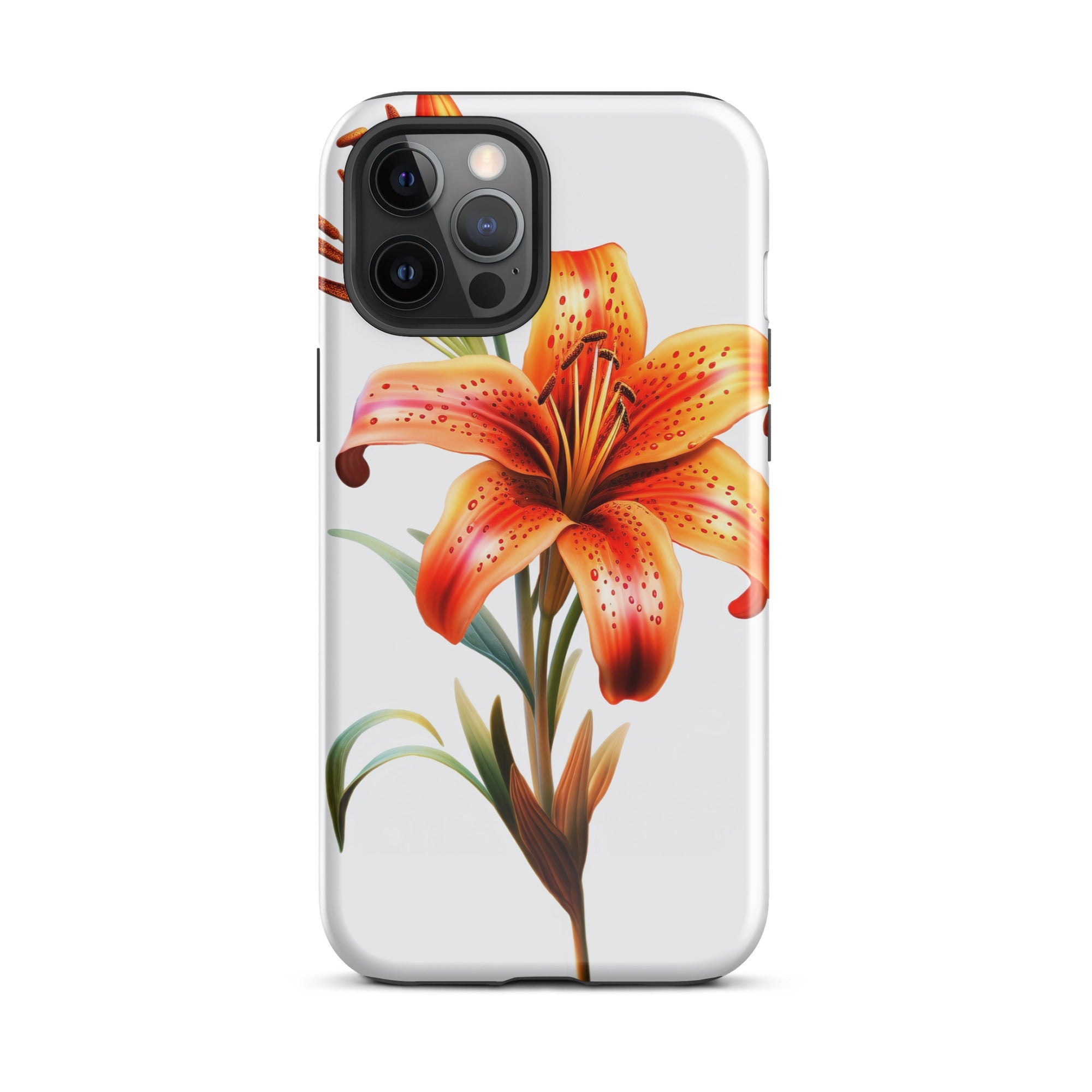 Tiger Lily Flower iPhone Case by Visual Verse - Image 13