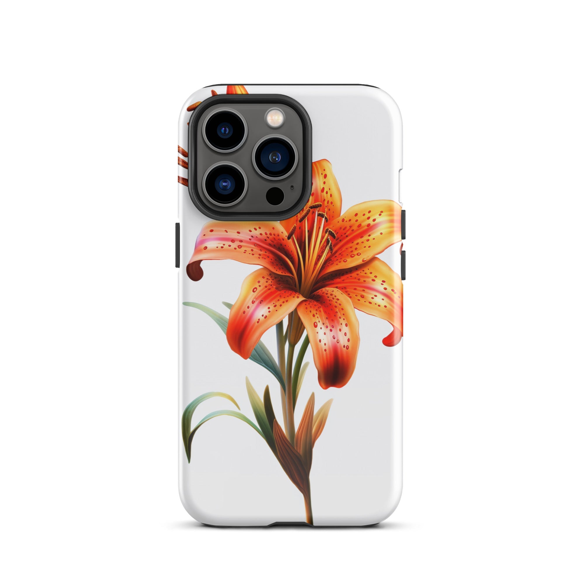 Tiger Lily Flower iPhone Case by Visual Verse - Image 19