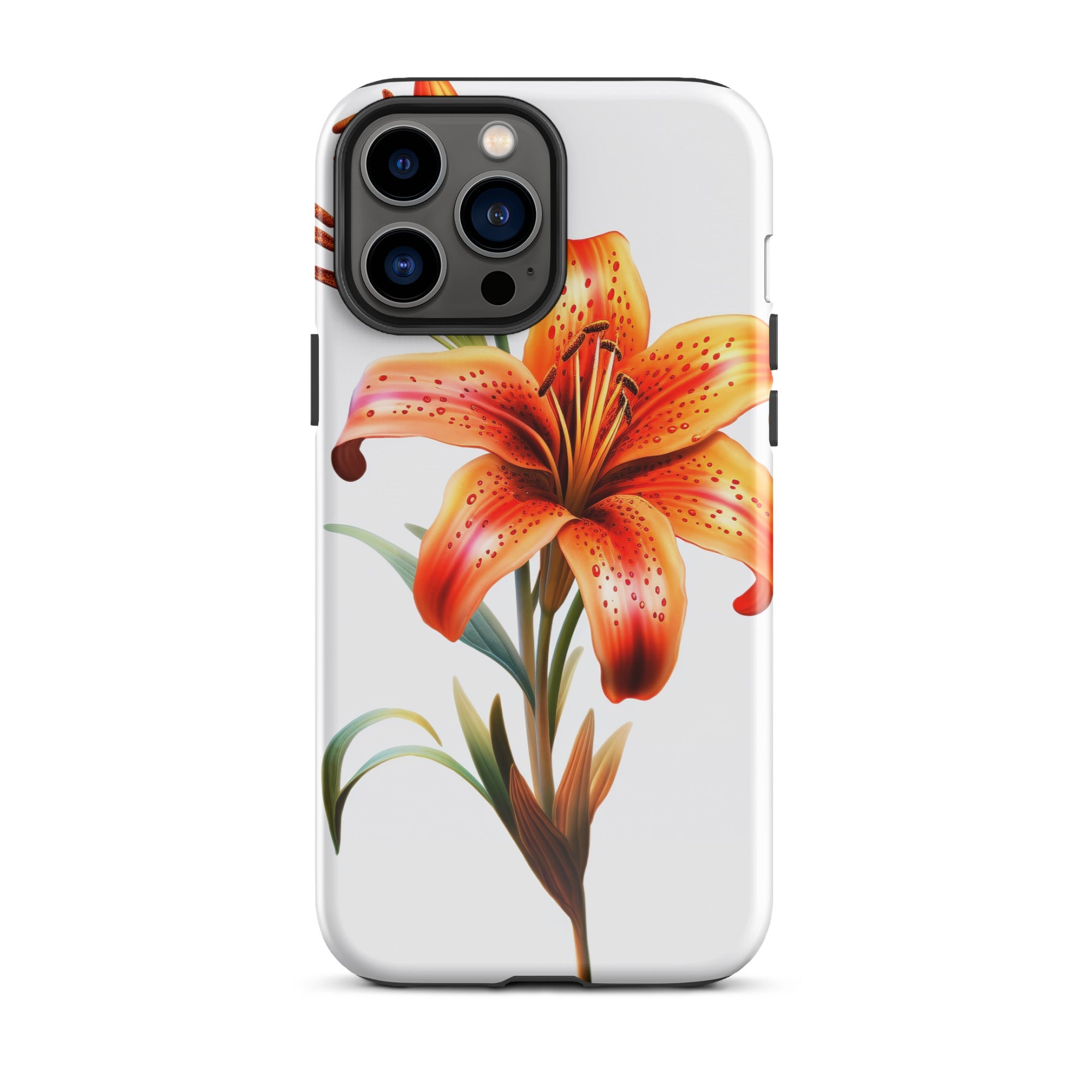 Tiger Lily Flower iPhone Case by Visual Verse - Image 21