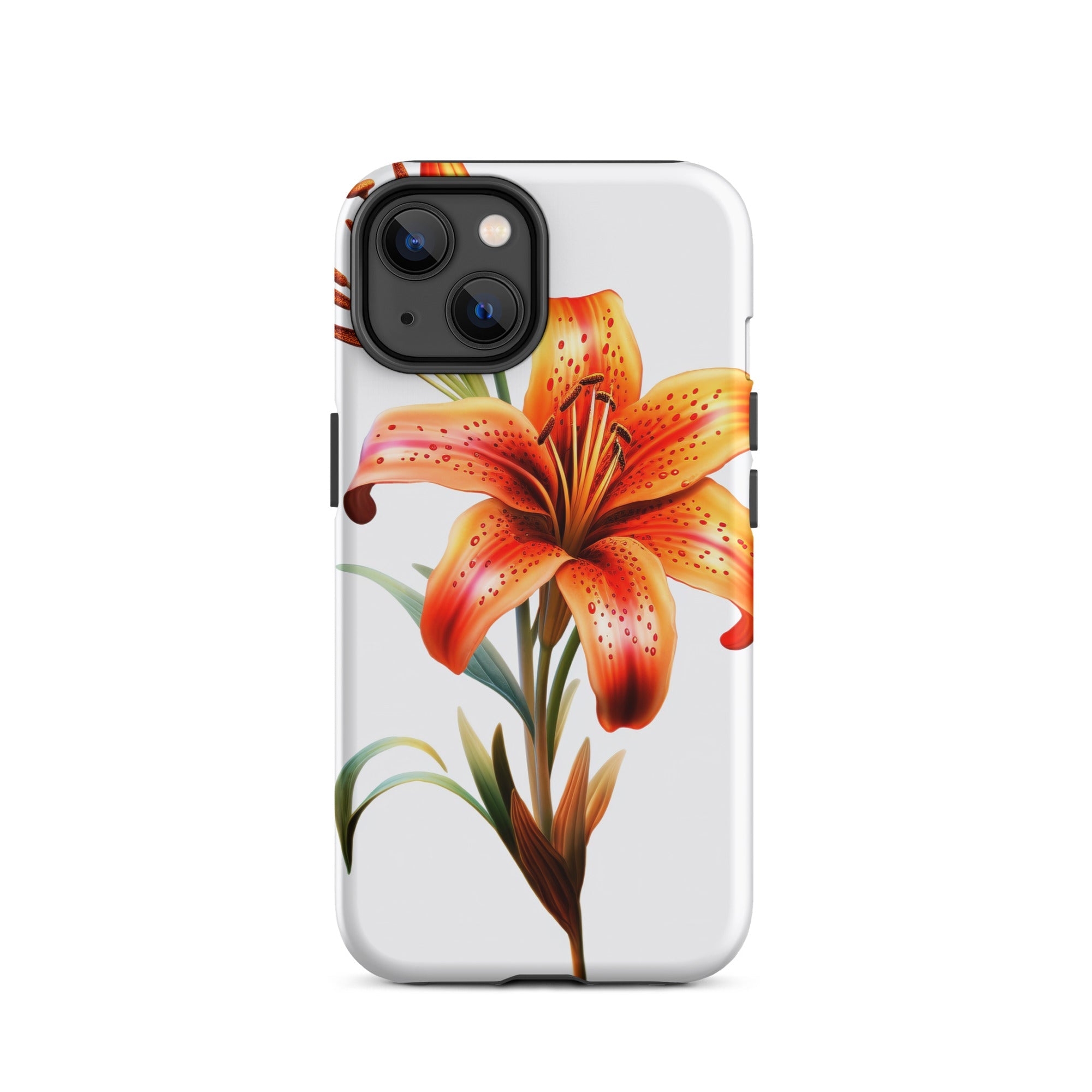 Tiger Lily Flower iPhone Case by Visual Verse - Image 24