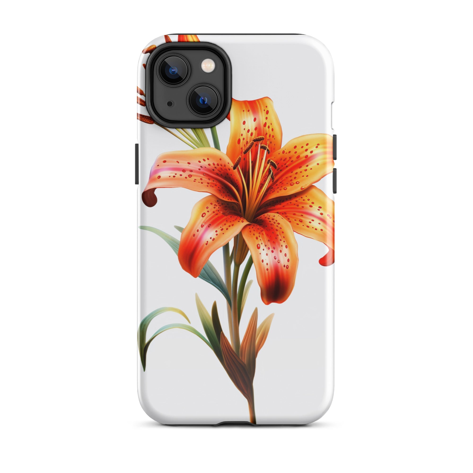 Tiger Lily Flower iPhone Case by Visual Verse - Image 25