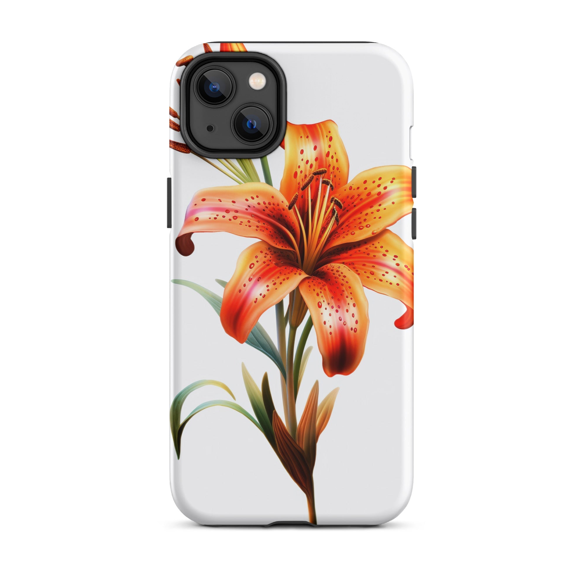 Tiger Lily Flower iPhone Case by Visual Verse - Image 26