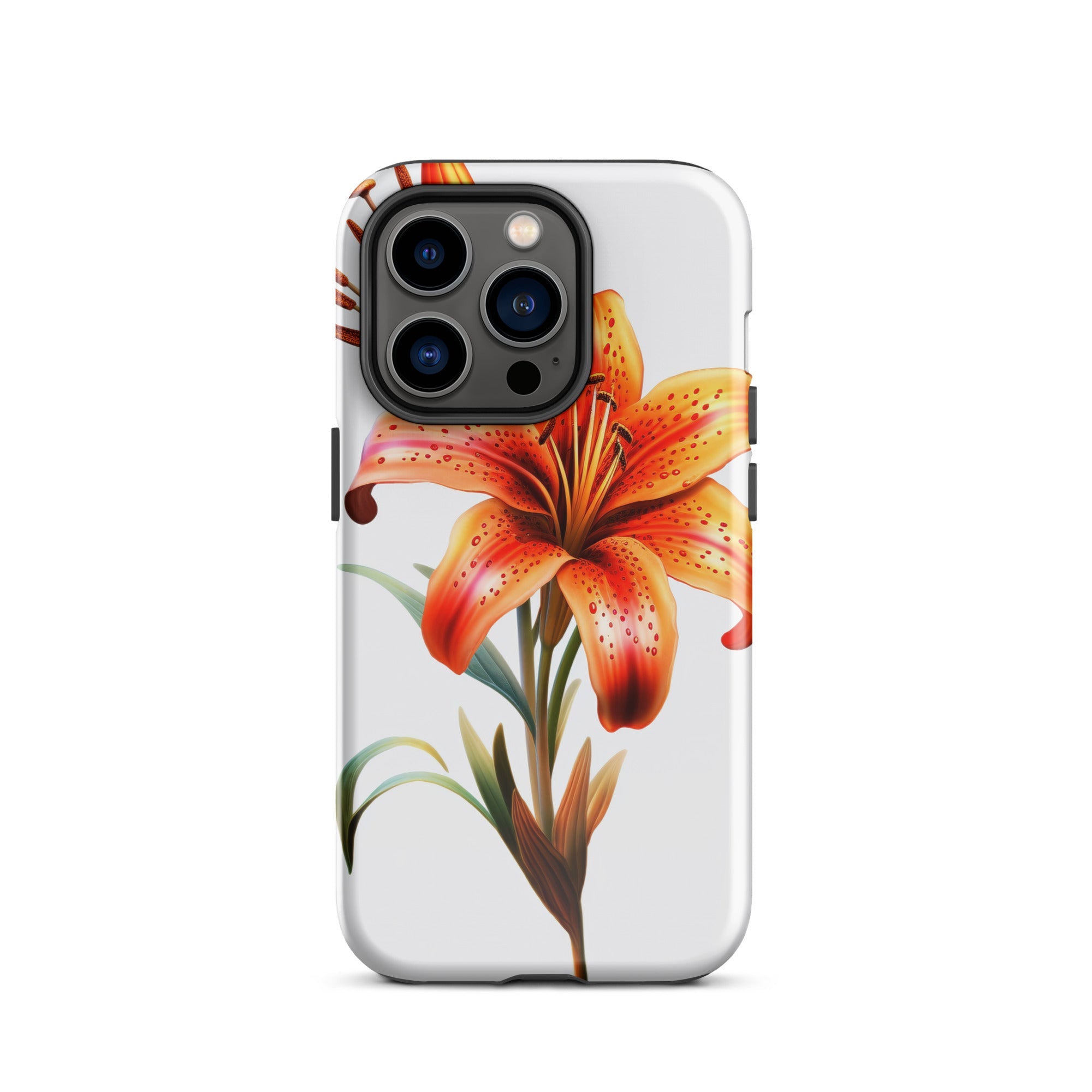 Tiger Lily Flower iPhone Case by Visual Verse - Image 27