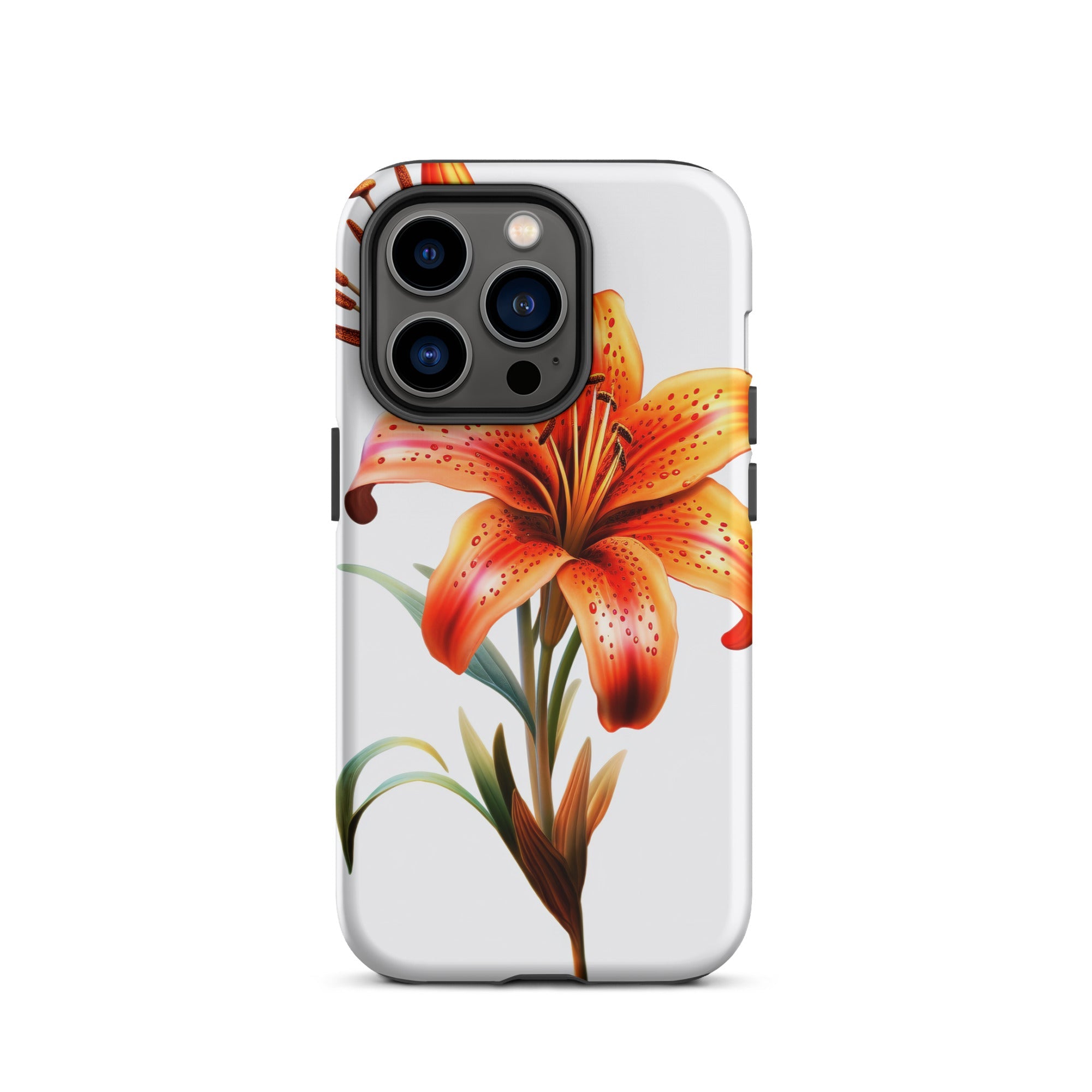 Tiger Lily Flower iPhone Case by Visual Verse - Image 28