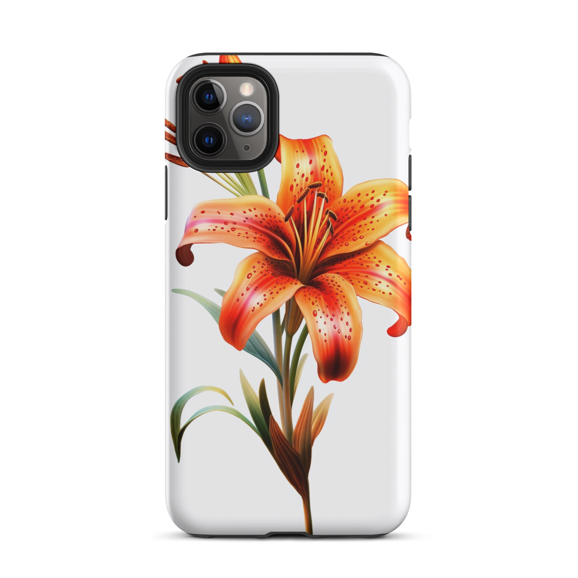 Tiger Lily Flower iPhone Case by Visual Verse - Image 6