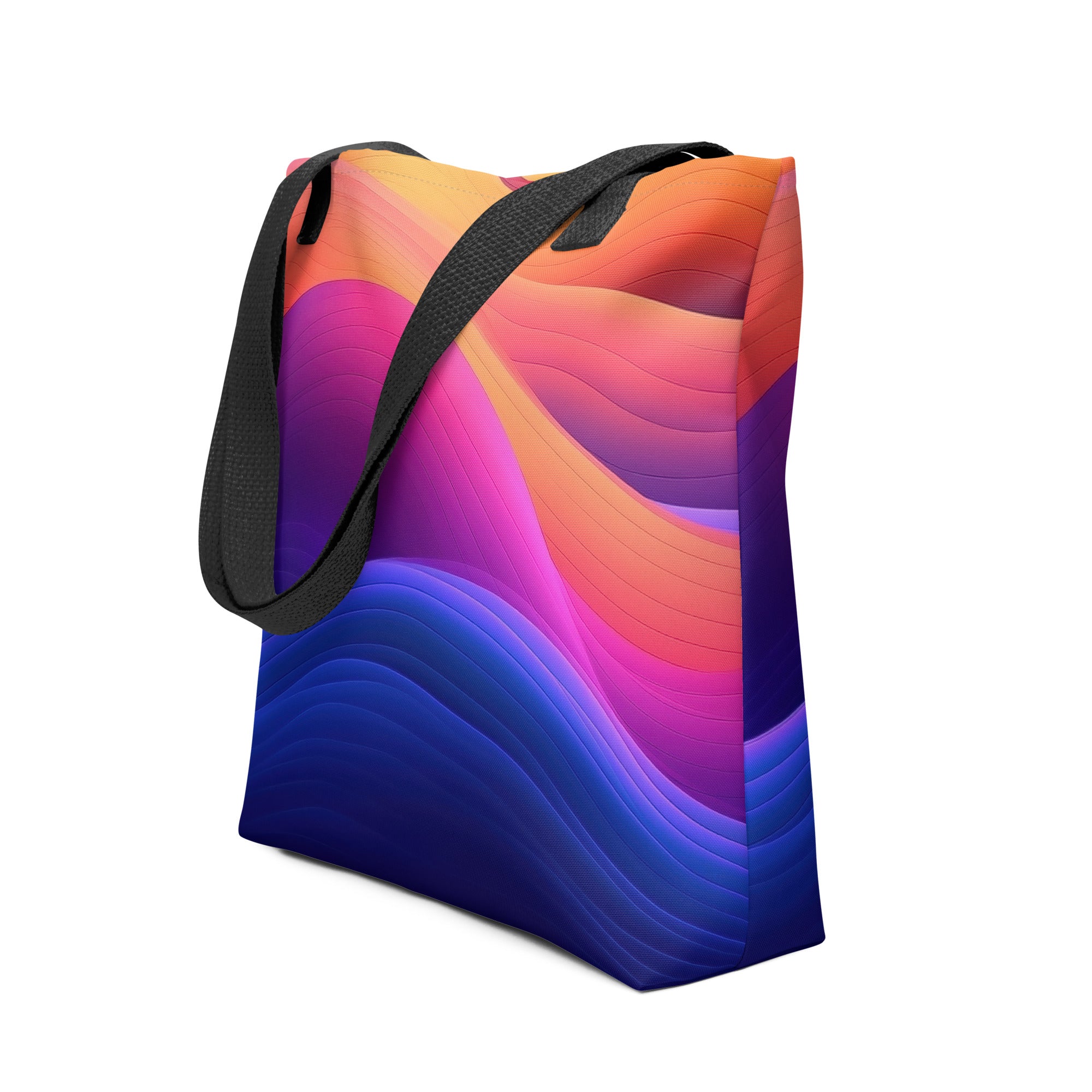 Trippy Tote Bag: Digital Piece by Visual Verse - Image 1